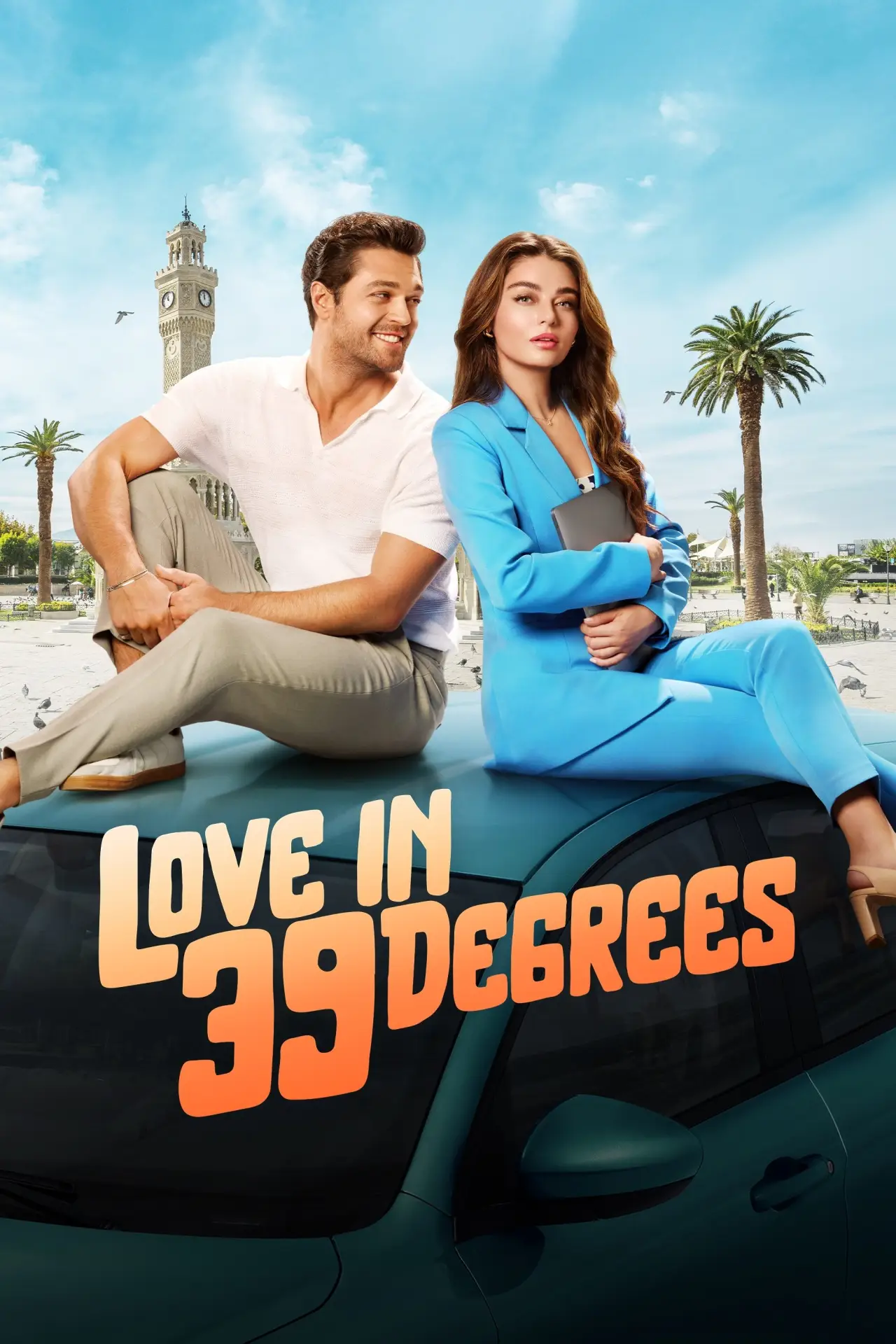 Plakat filmowy "Miłość w 39 stopniach"