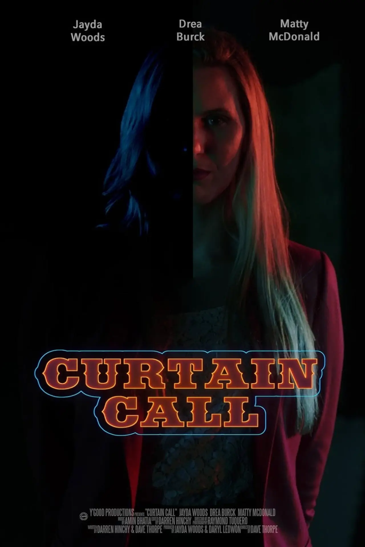 Plakat filmowy "Curtain Call"