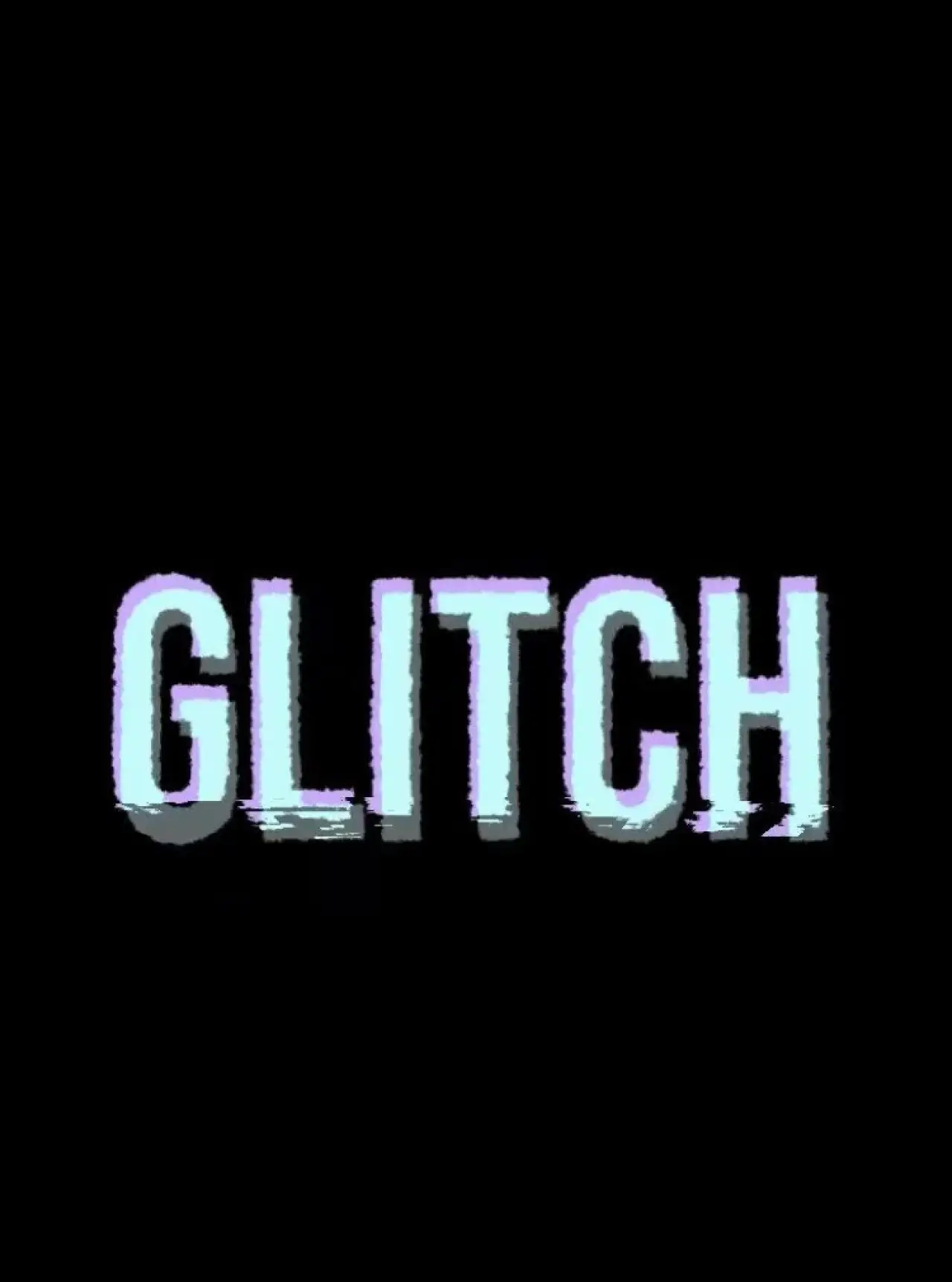 Plakat filmowy "Glitch"