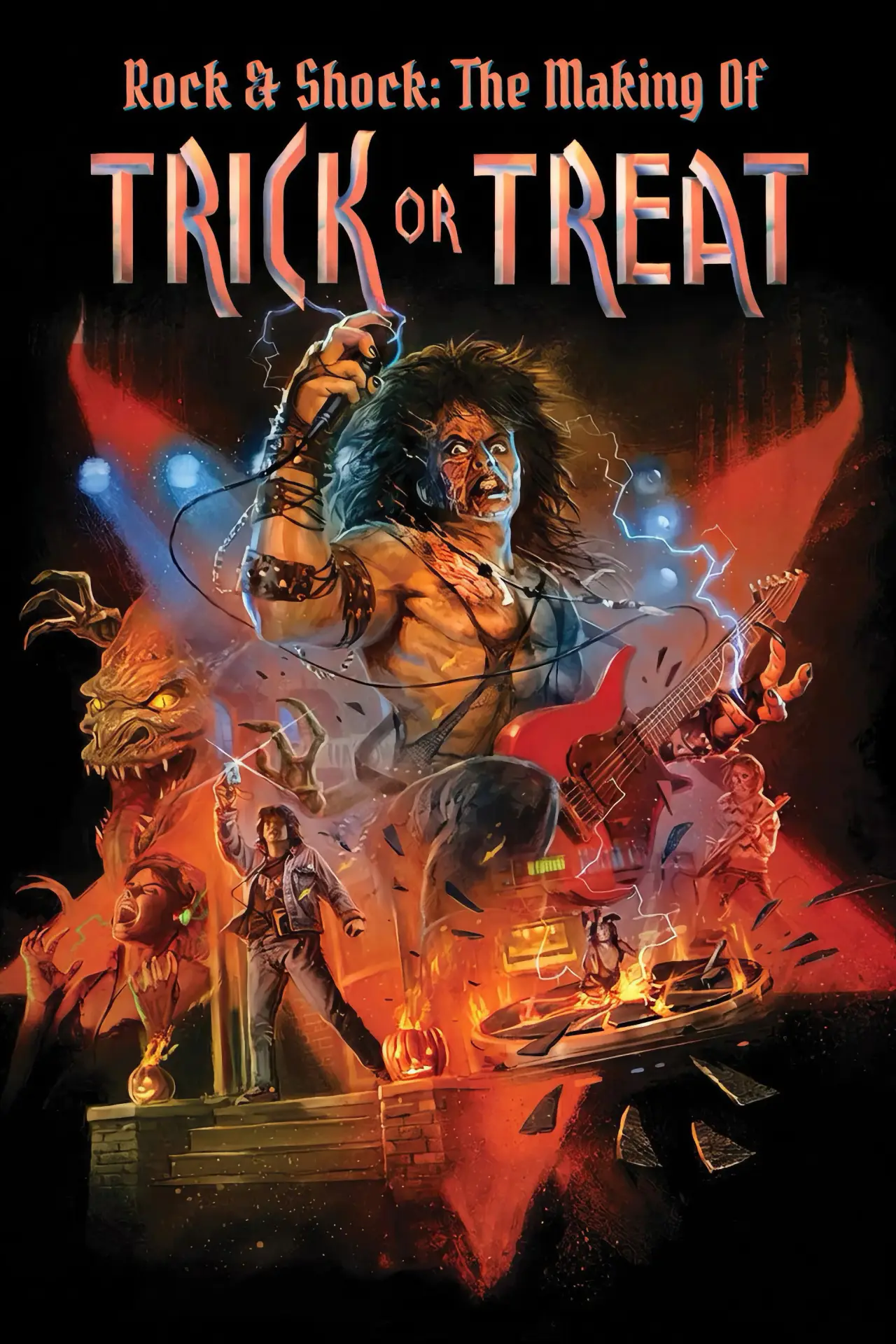 Plakat filmowy "Rock & Shock: The Making of Trick or Treat"