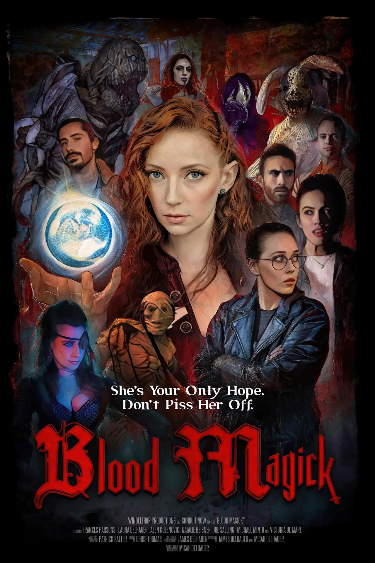 Plakat filmowy "Blood Magick"