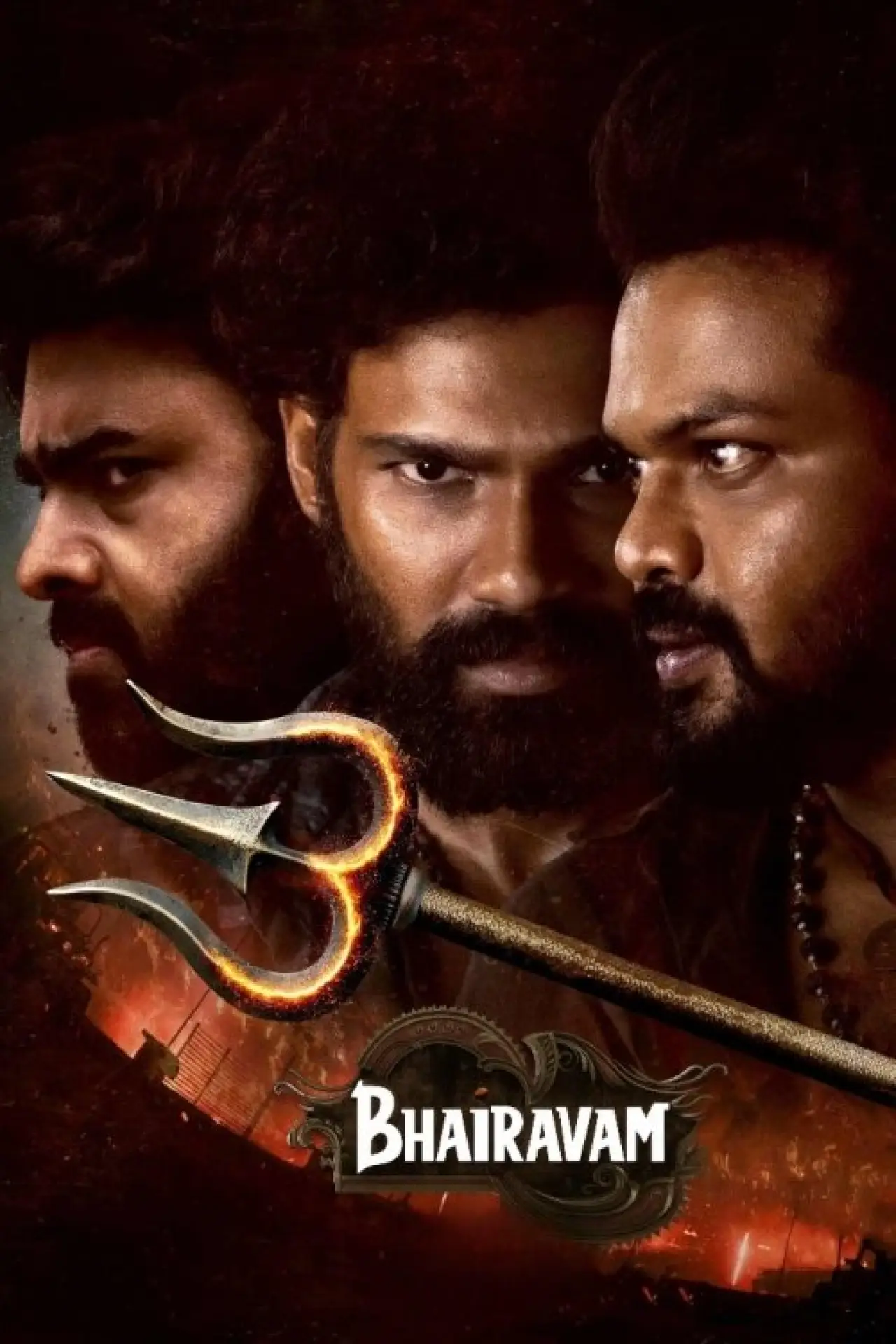 Plakat filmowy "Bhairavam"