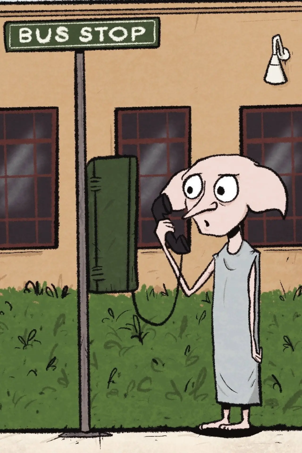 Plakat filmowy "Dobby"