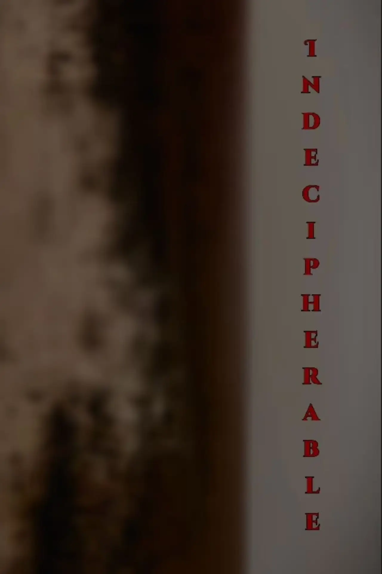 Plakat filmowy "Indecipherable"