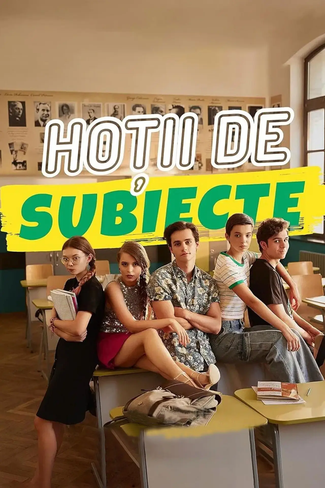 Plakat filmowy "Hoții de subiecte"