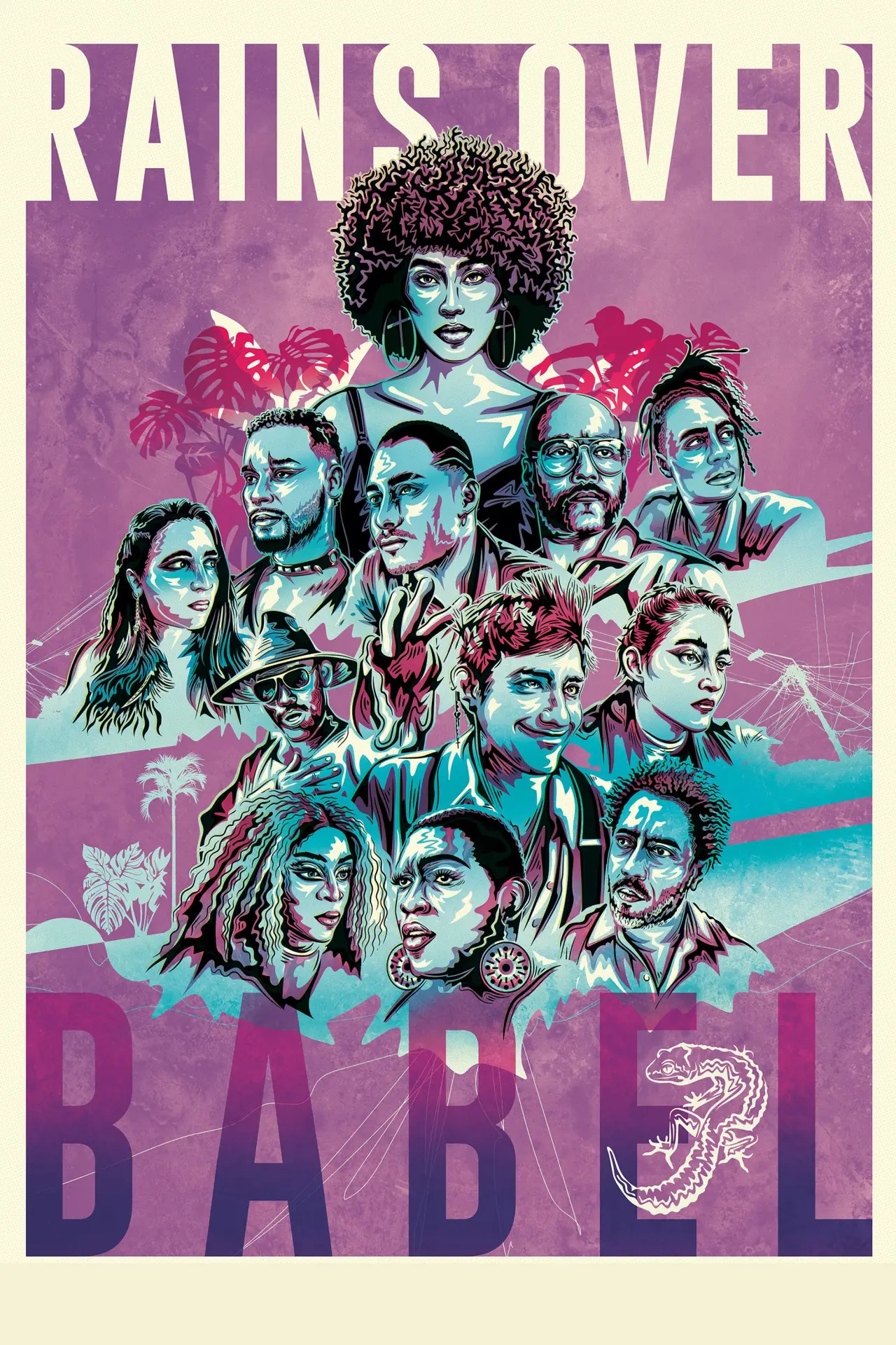 Plakat filmowy "Llueve sobre Babel"