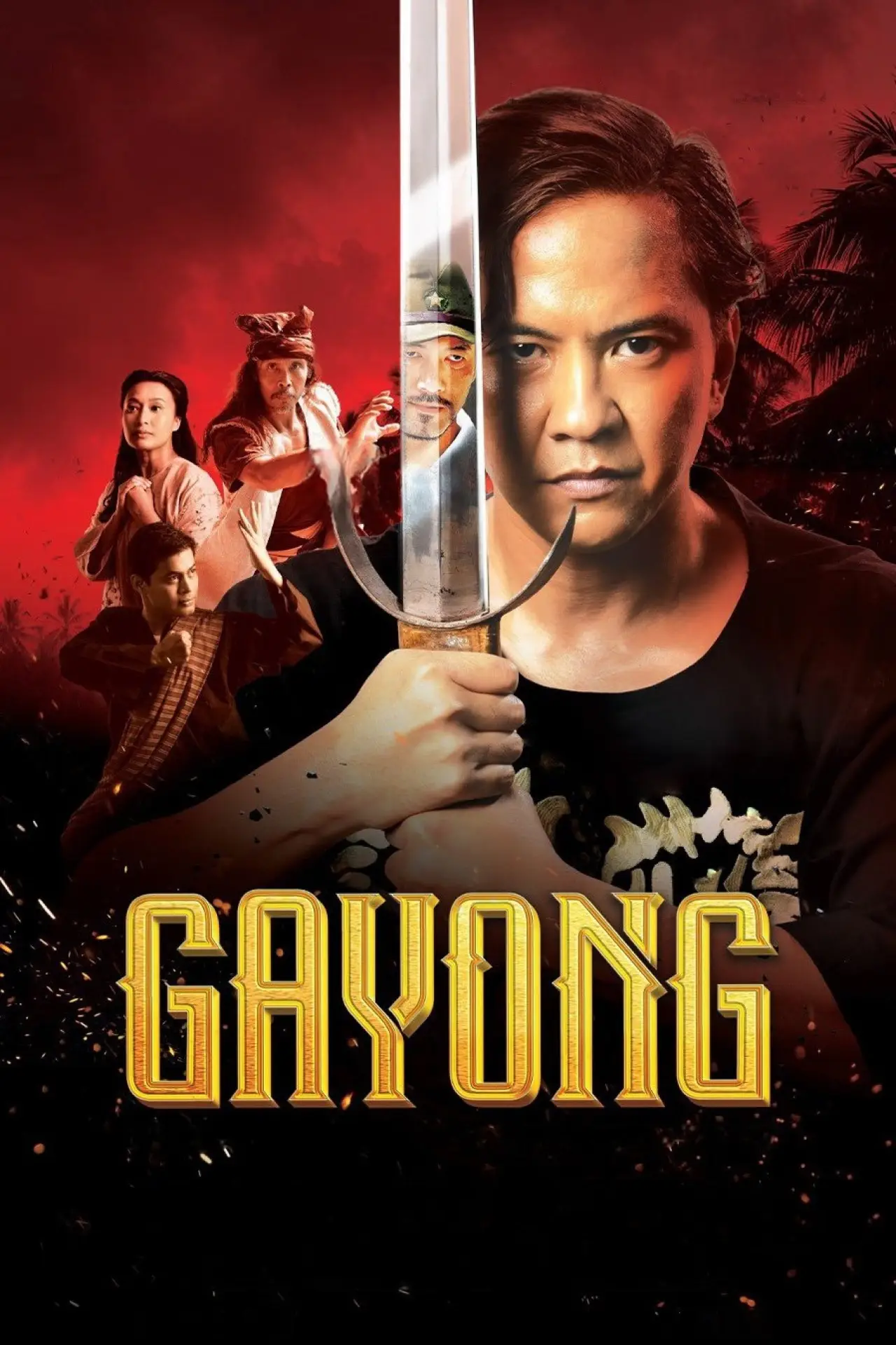 Plakat filmowy "Gayong"