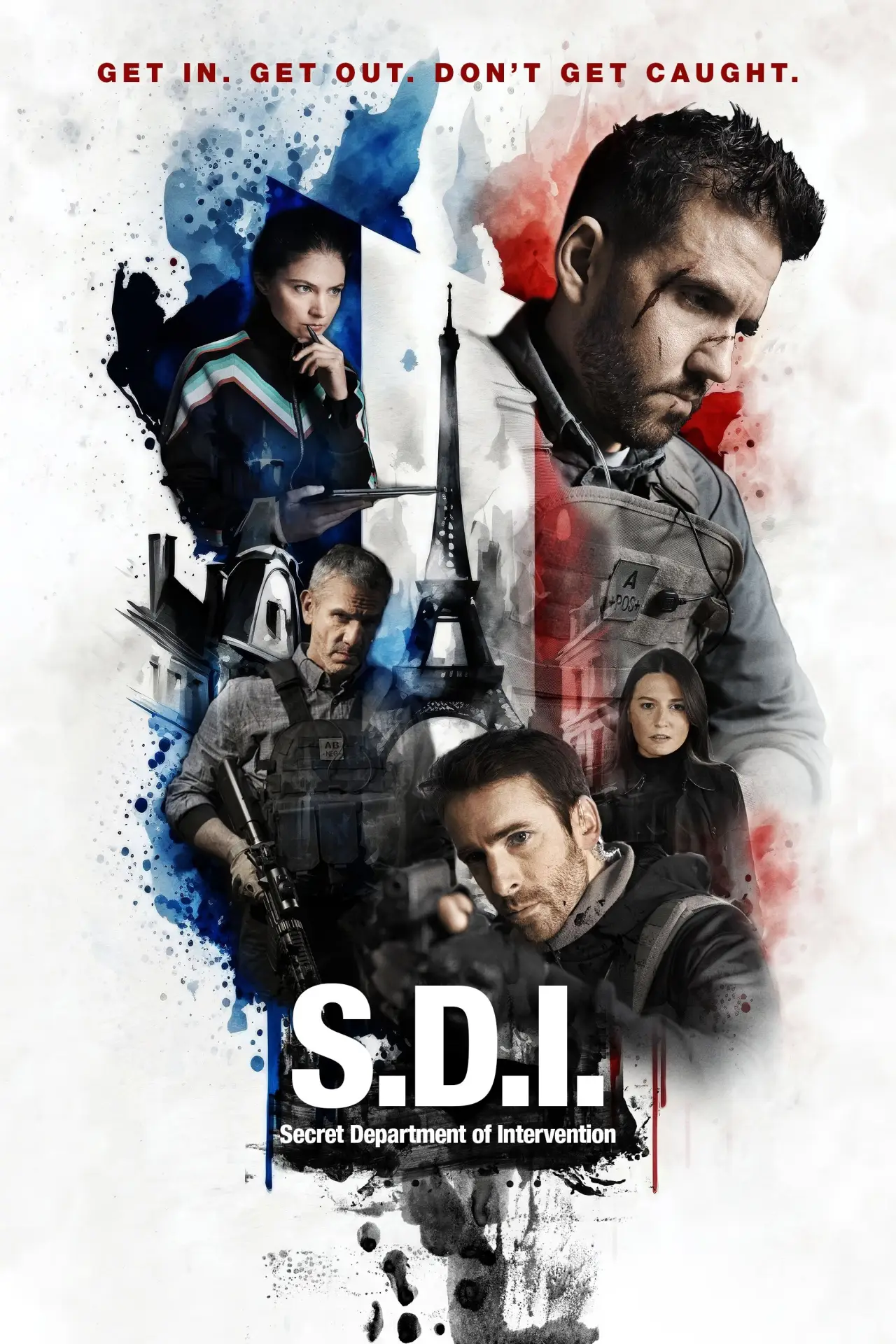 Plakat filmowy "SDI: Secret Department of Intervention"