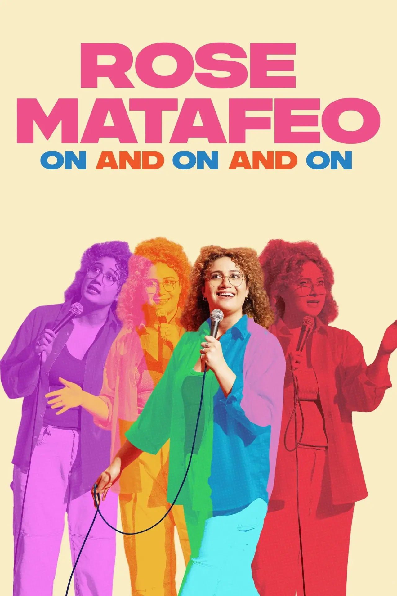 Plakat filmowy "Rose Matafeo: On and On and On"