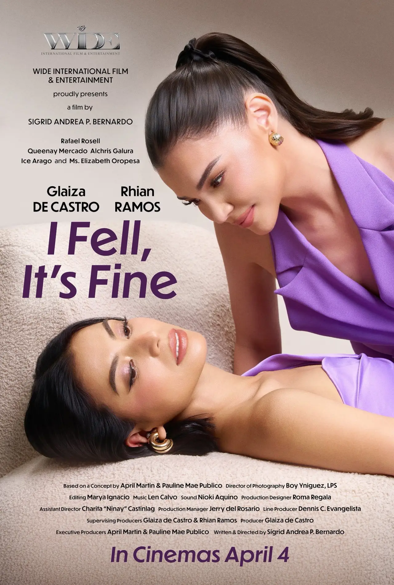 Plakat filmowy "I Fell, It