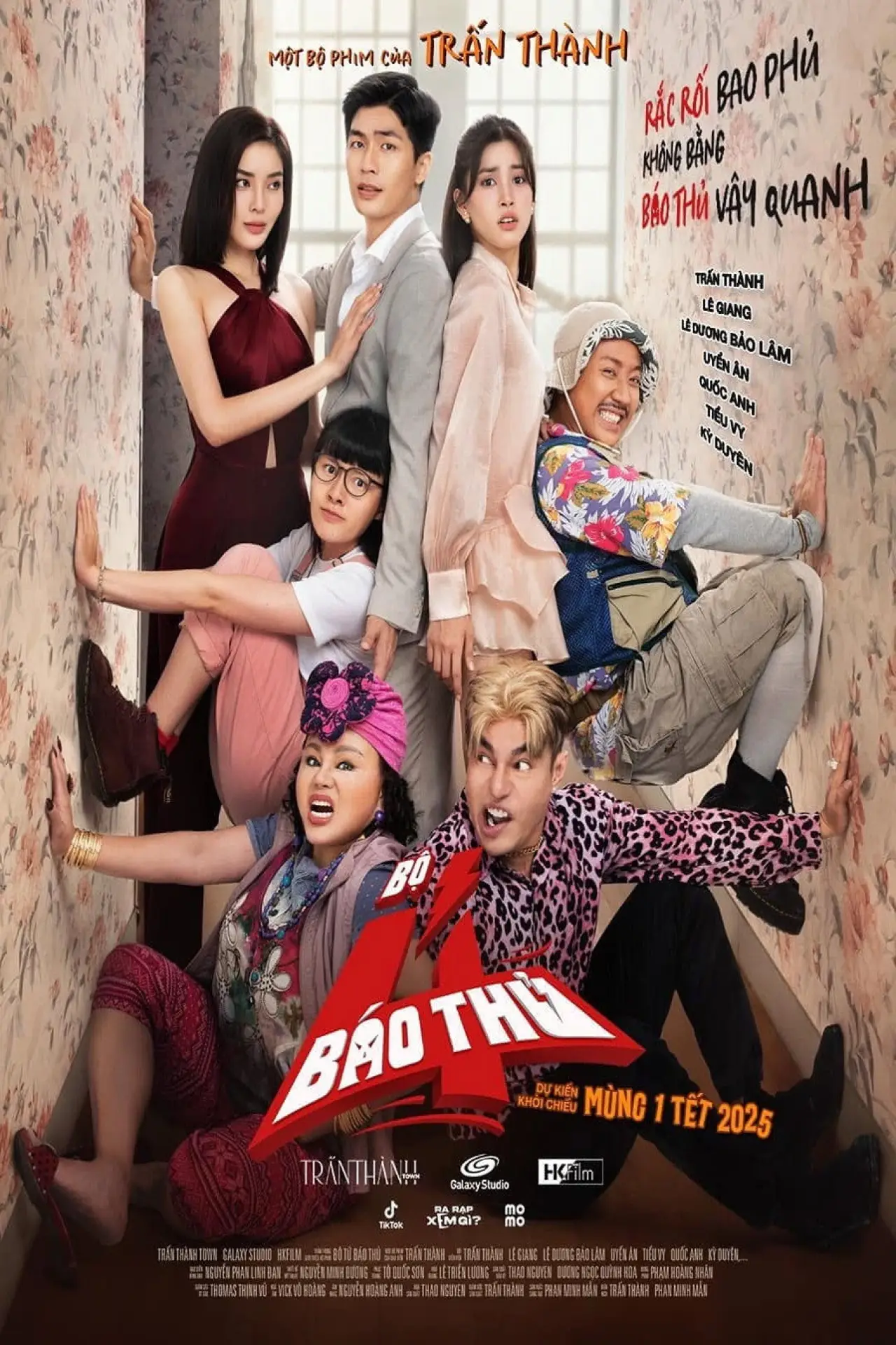 Plakat filmowy "Bộ Tứ Báo Thủ"