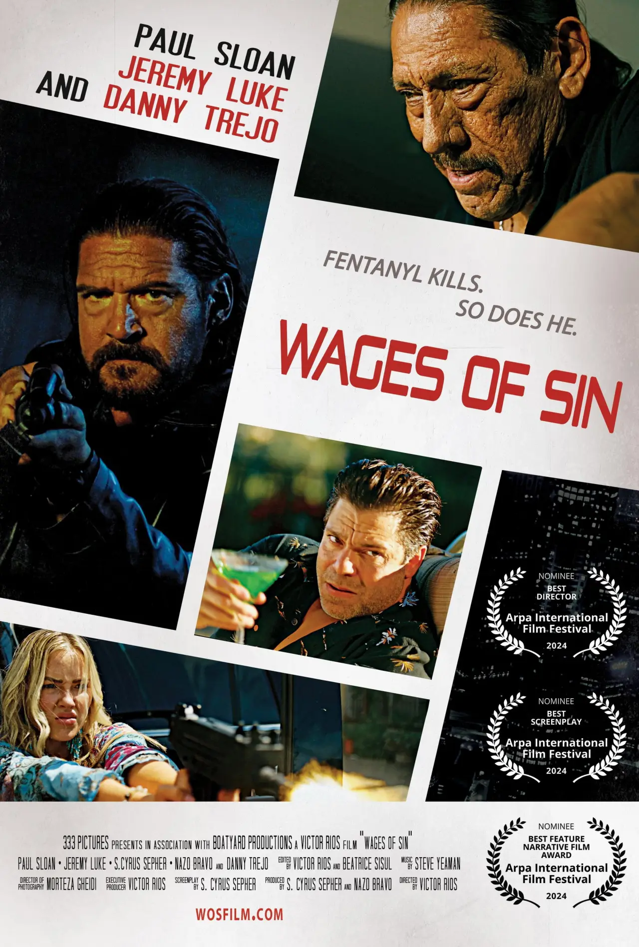 Plakat filmowy "Wages of Sin"