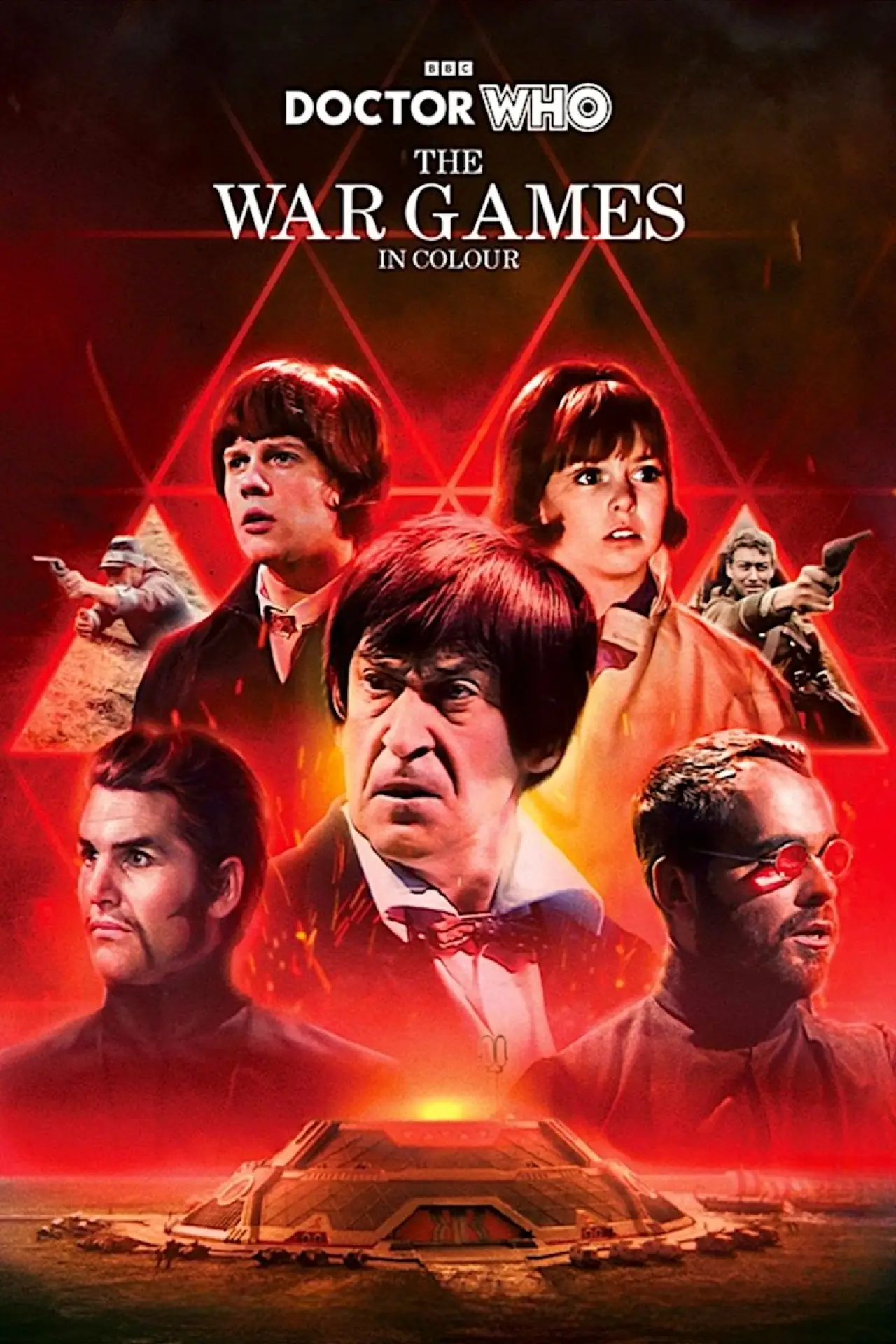 Plakat filmowy "Doctor Who: The War Games in Colour"