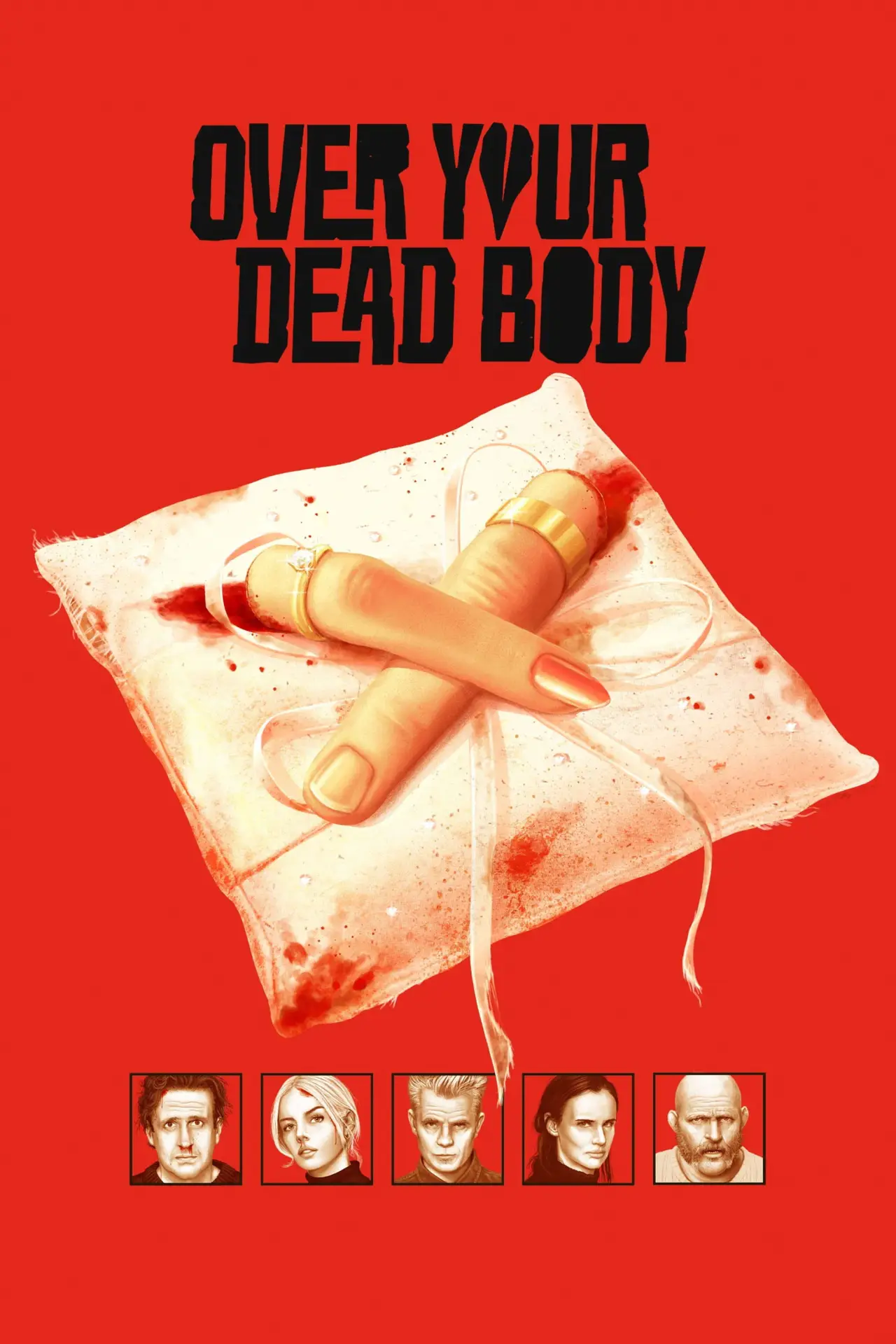 Plakat filmowy "Over Your Dead Body"