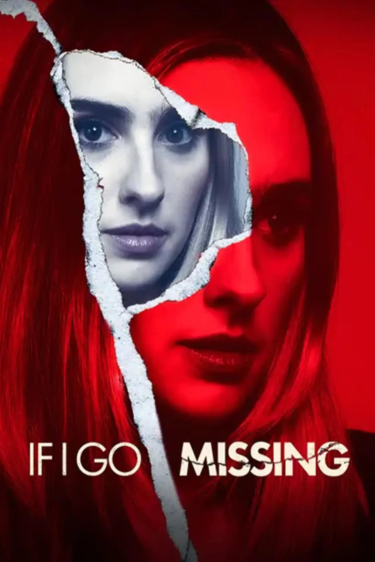 Plakat filmowy "Jeśli zaginę"