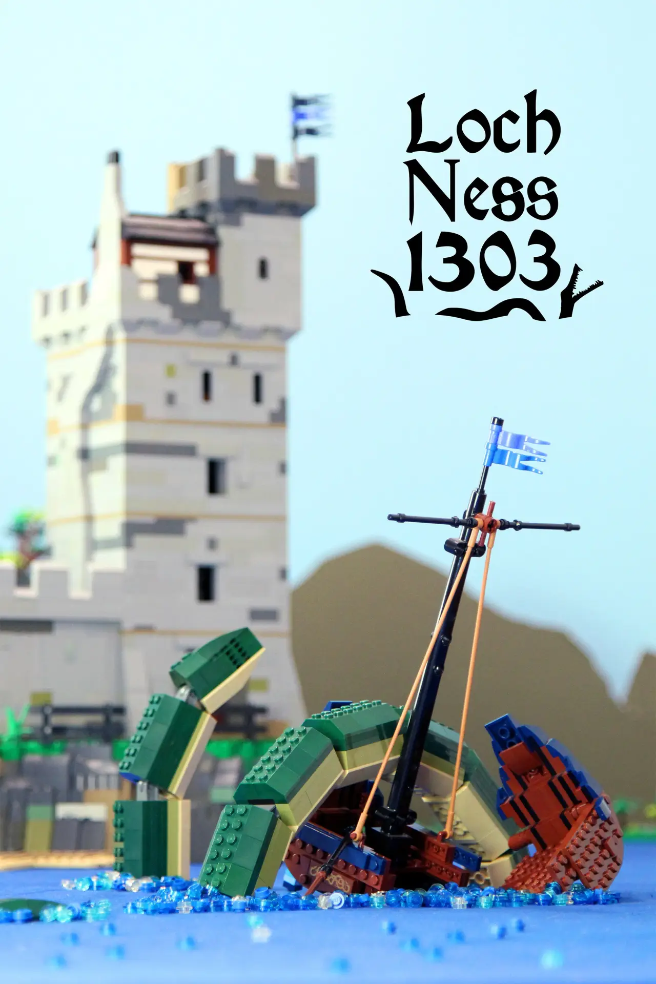 Plakat filmowy "Loch Ness 1303"