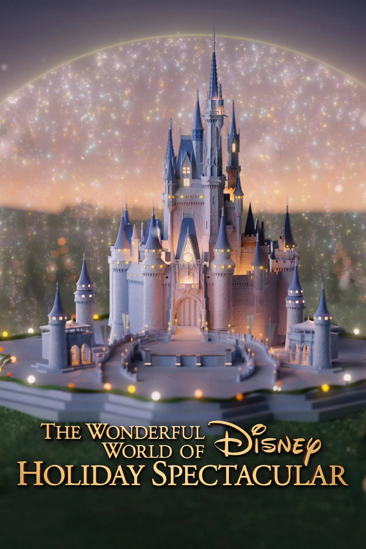 Plakat filmowy "The Wonderful World of Disney: Holiday Spectacular"