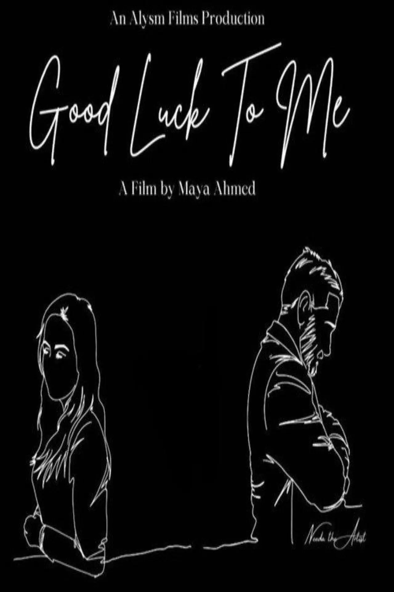 Plakat filmowy "Good Luck To Me"