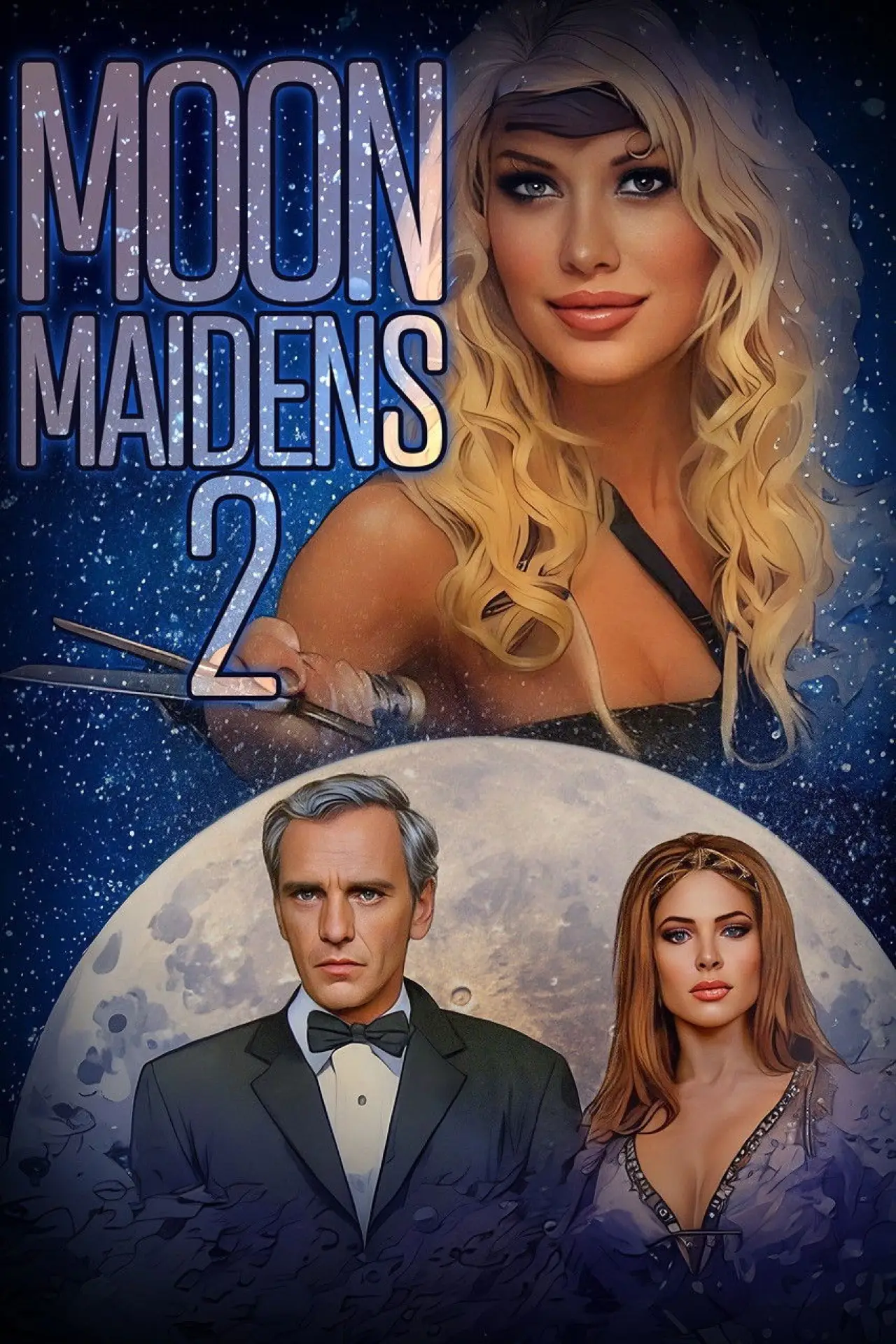 Plakat filmowy "Moon Maidens 2"