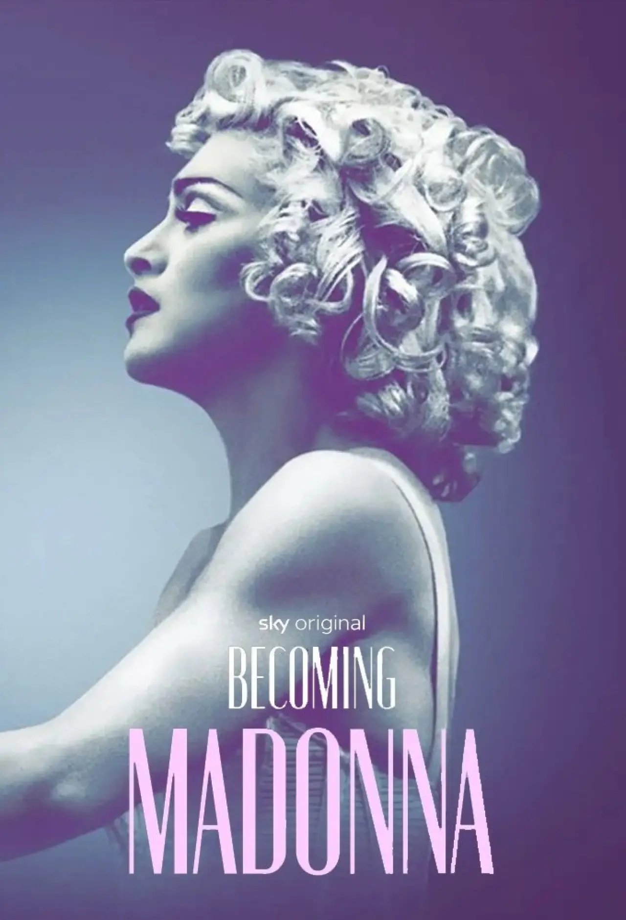 Plakat filmowy "Becoming Madonna"