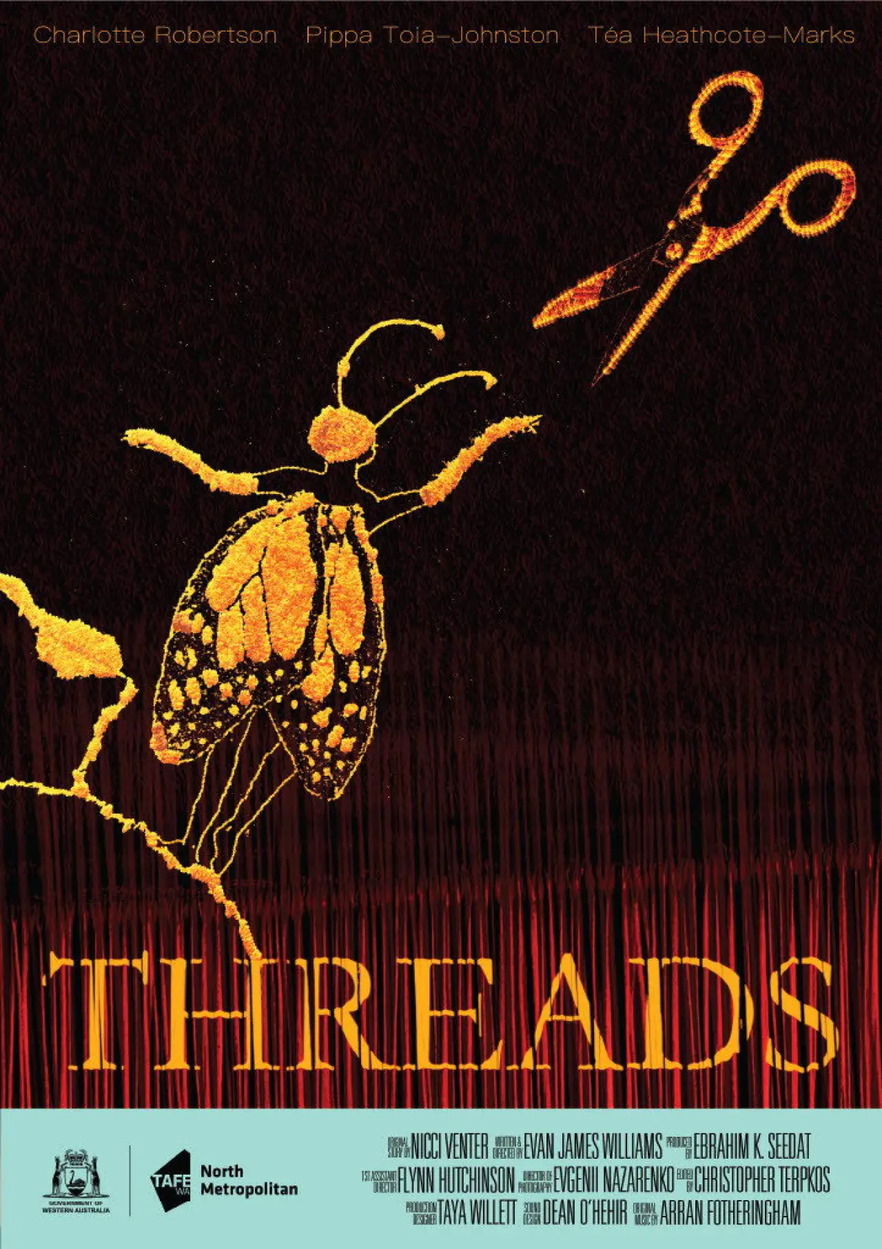 Plakat filmowy "Threads"