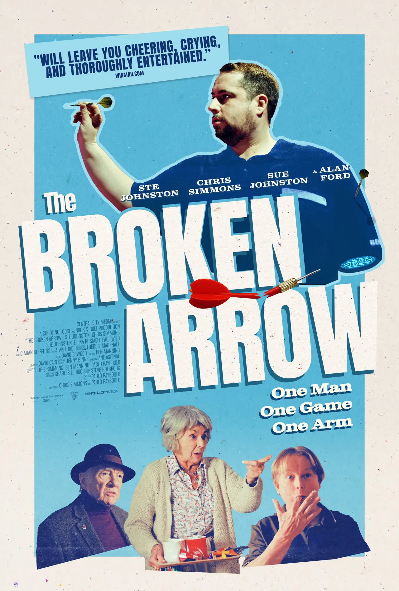 Plakat filmowy "The Broken Arrow"