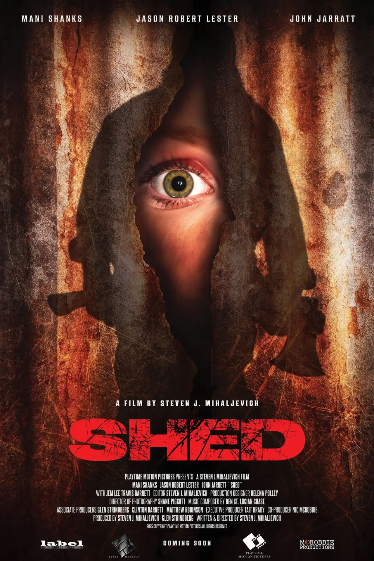 Plakat filmowy "Szopa"