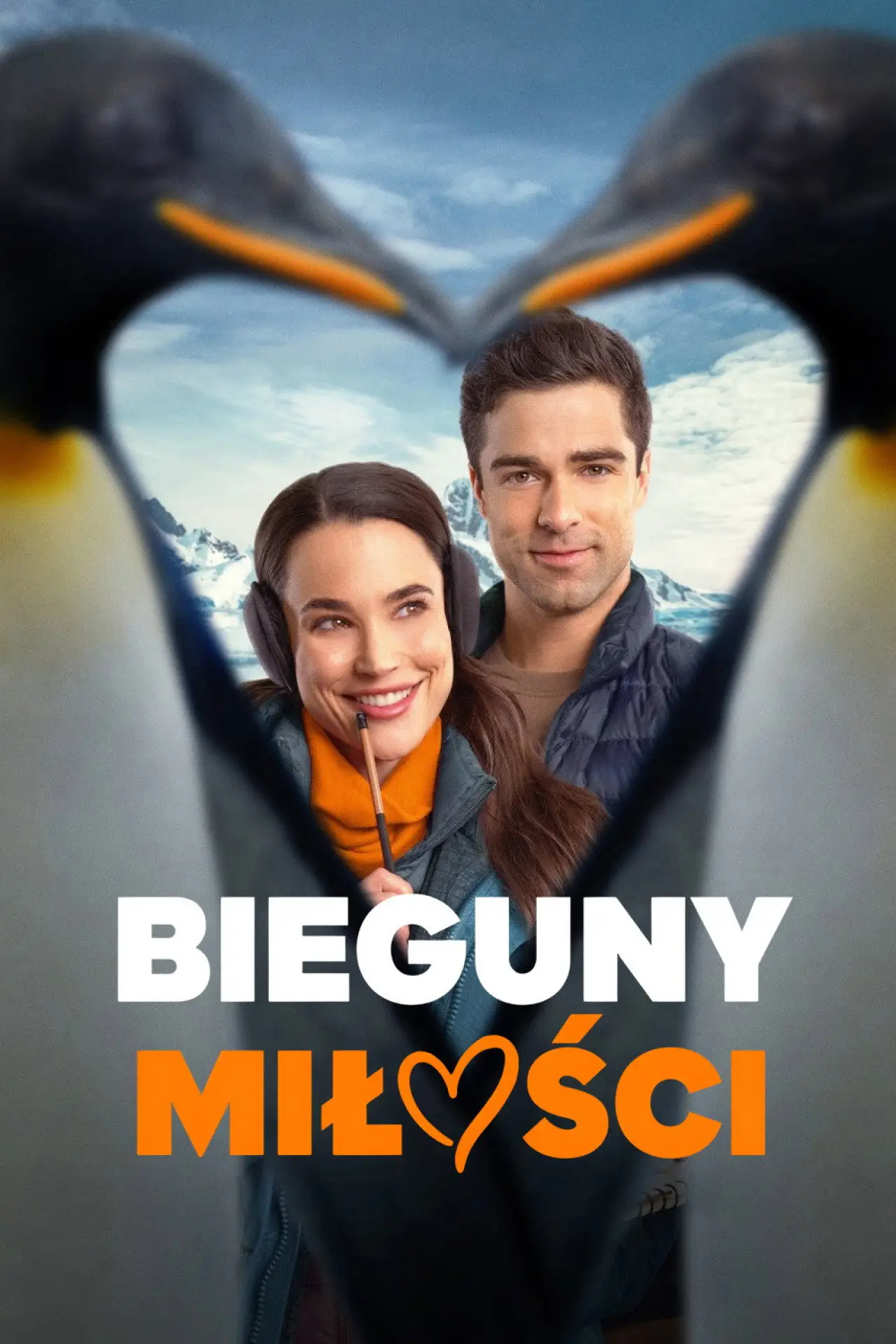 Plakat filmowy "Bieguny miłości"