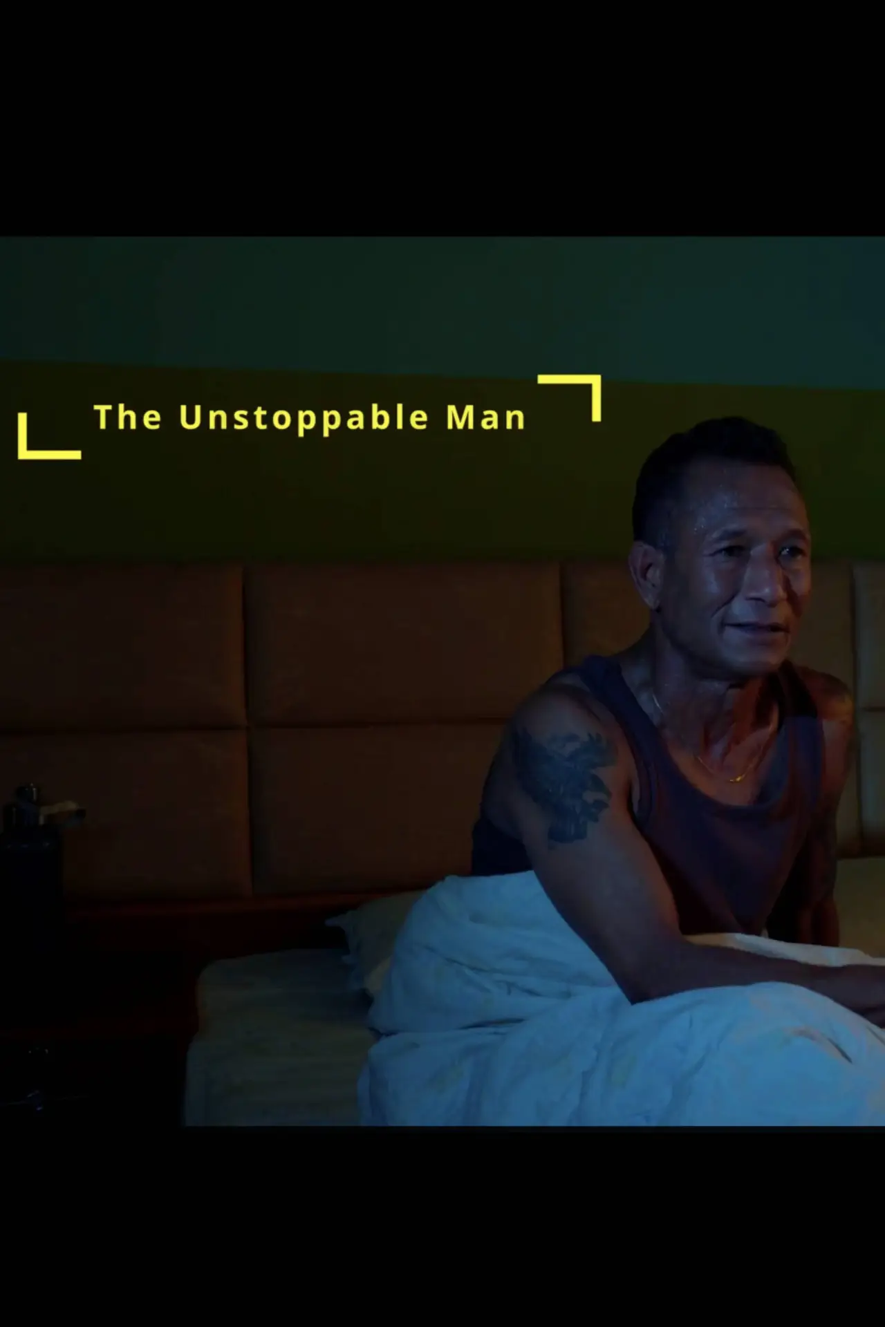 Plakat filmowy "The Unstoppable Man"