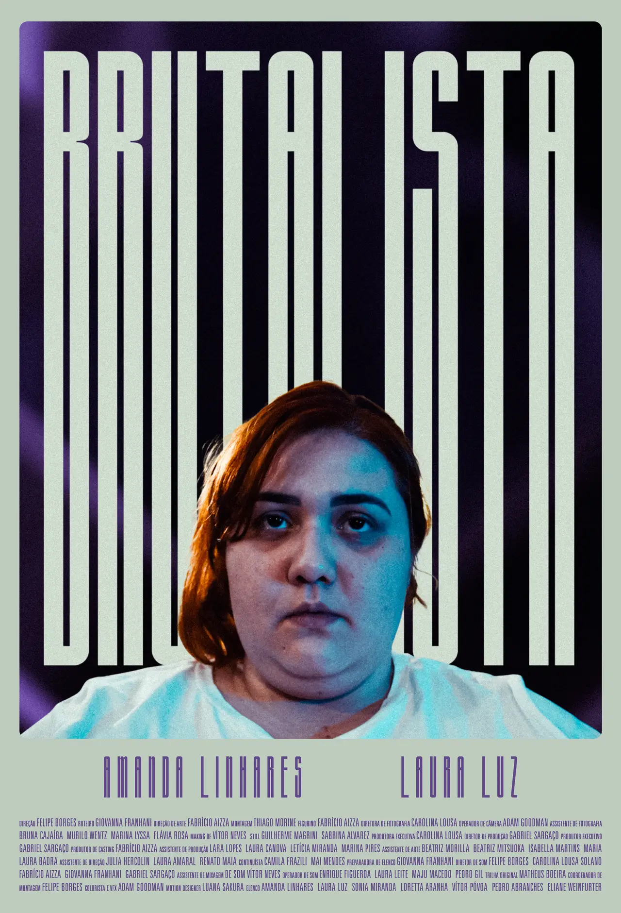 Plakat filmowy "Brutalista"