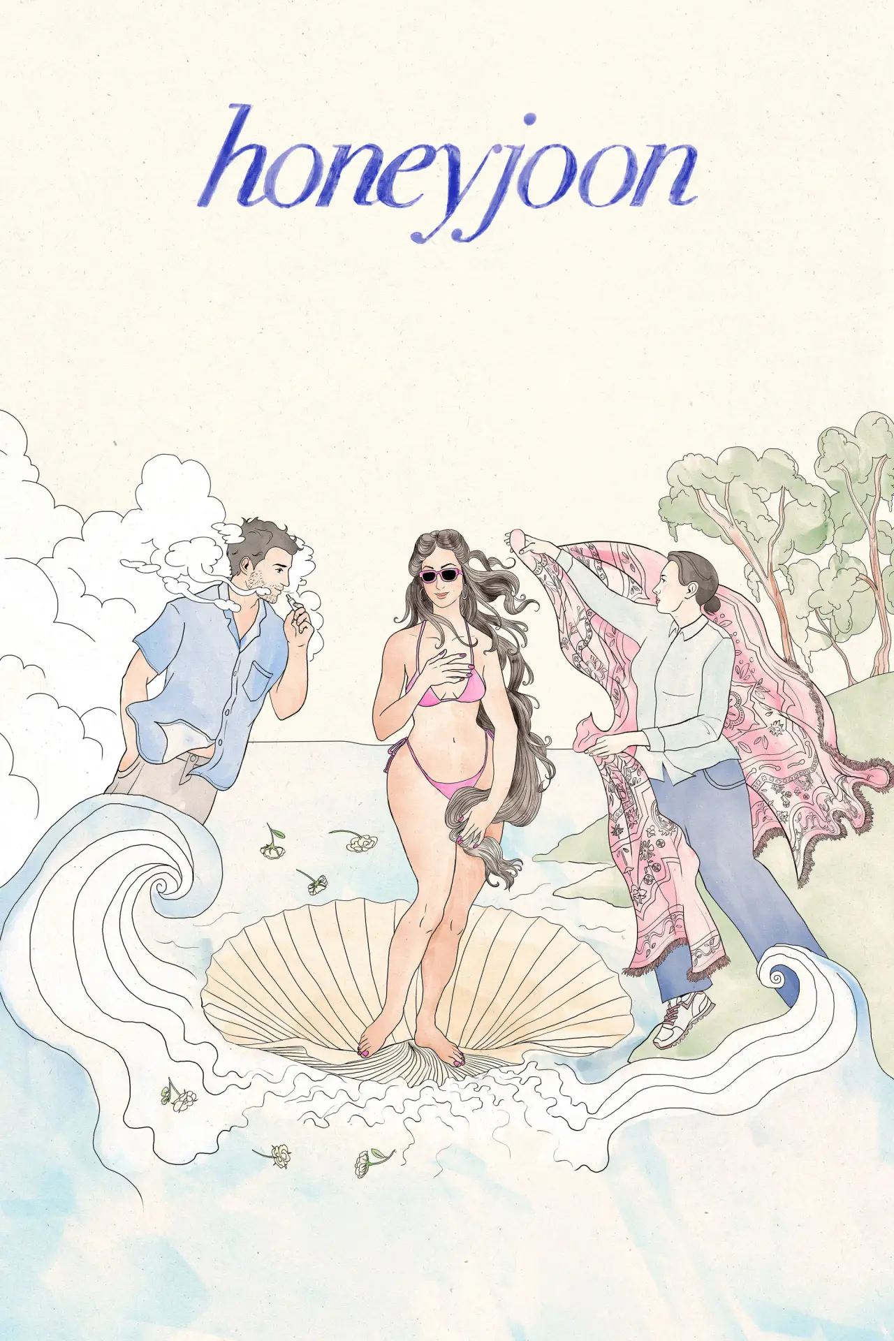 Plakat filmowy "Honeyjoon"