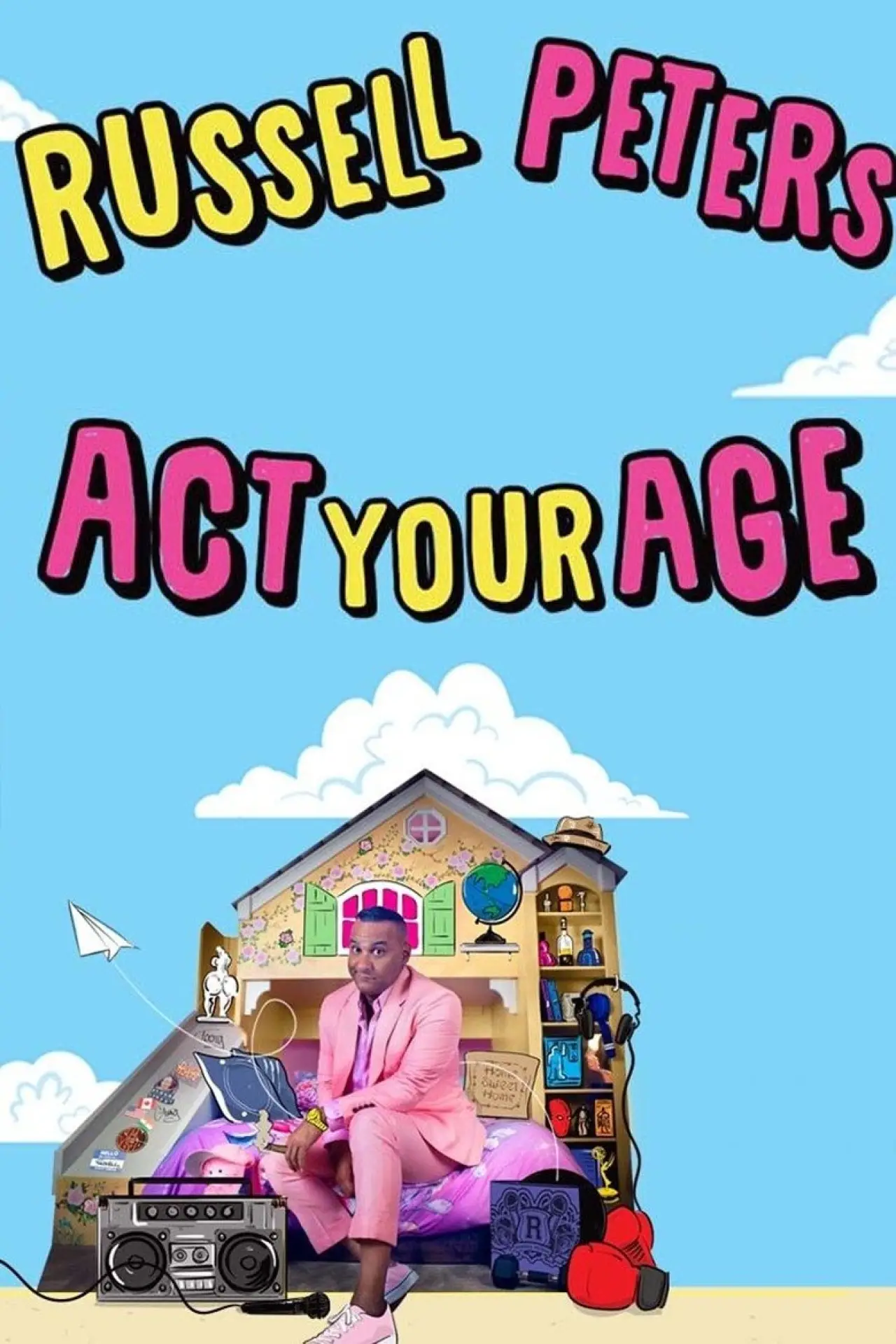 Plakat filmowy "Russell Peters: Act Your Age"