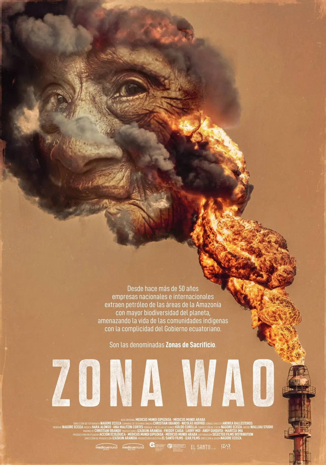 Plakat filmowy "Zona Wao"