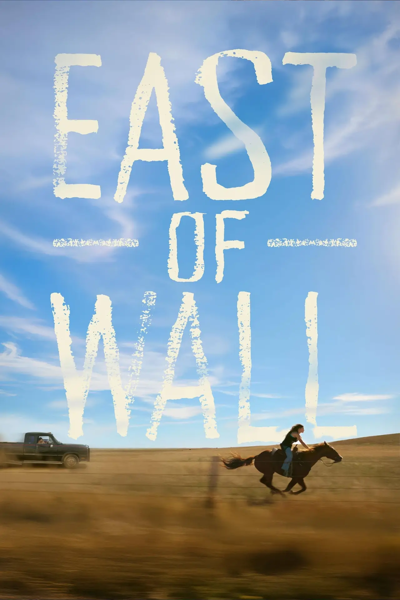 Plakat filmowy "Na wschód od Wall"