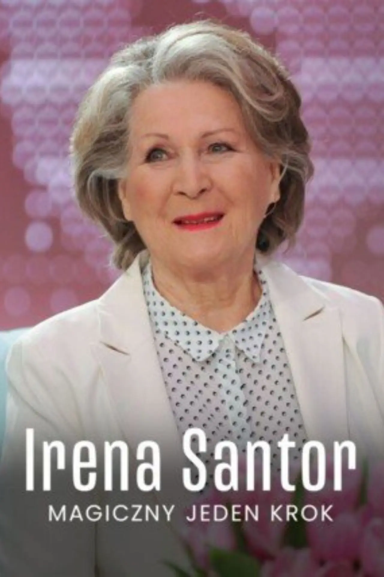 Plakat filmowy "Irena Santor. Magiczny jeden krok"