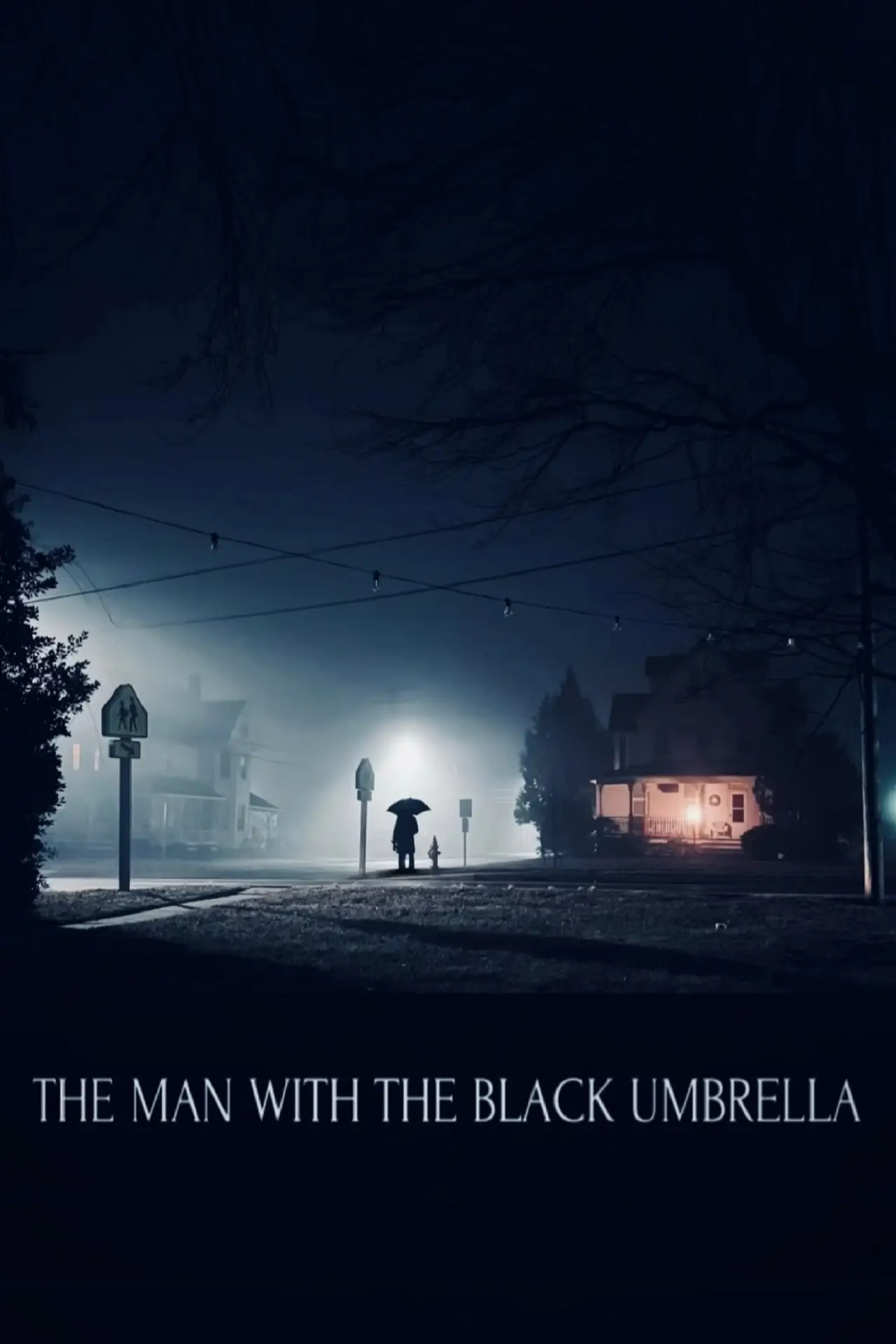 Plakat filmowy "The Man with the Black Umbrella"