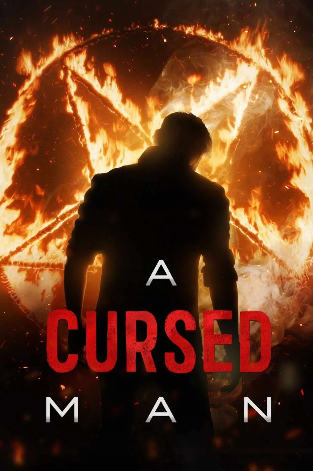Plakat filmowy "A Cursed Man"