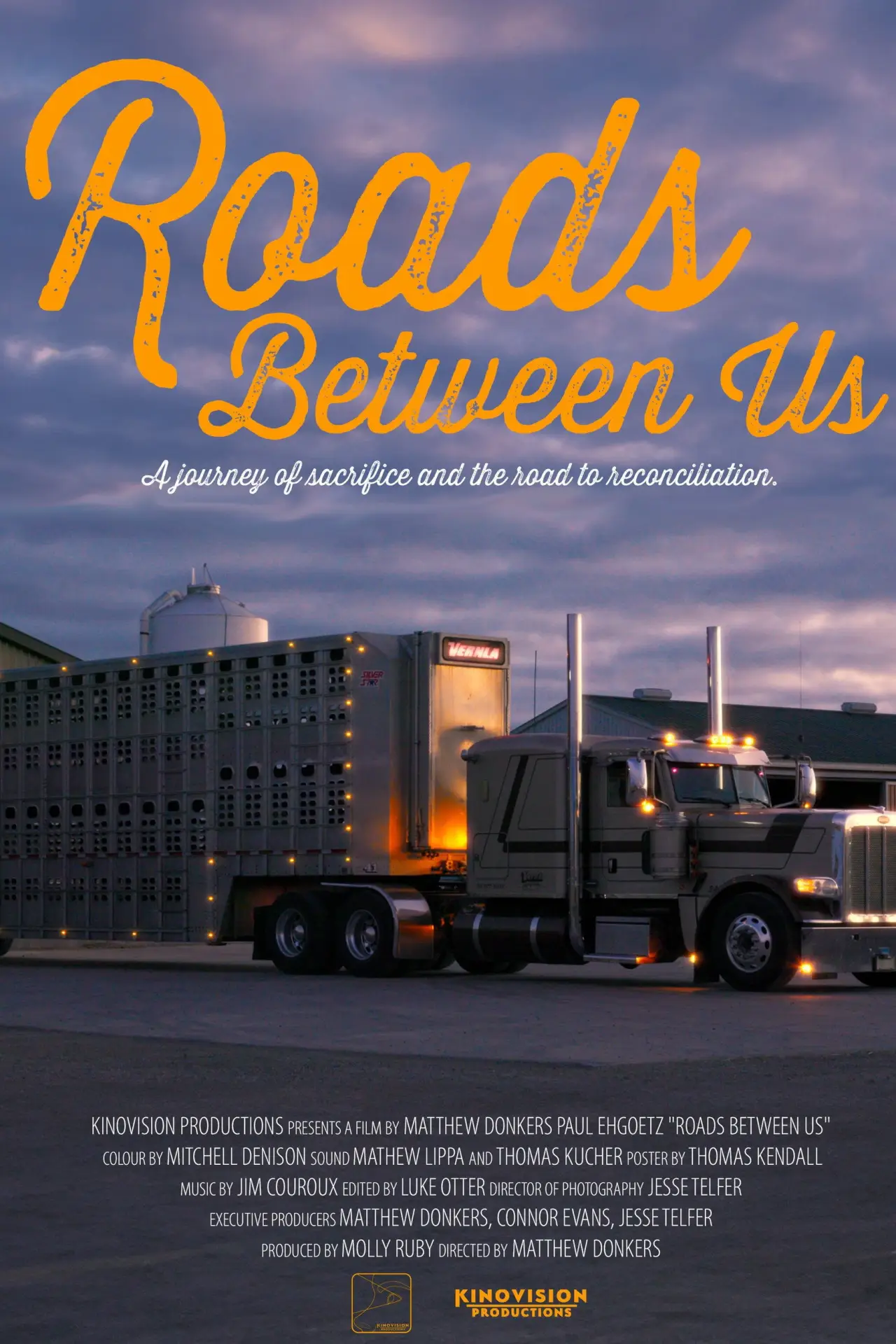 Plakat filmowy "Roads Between Us"