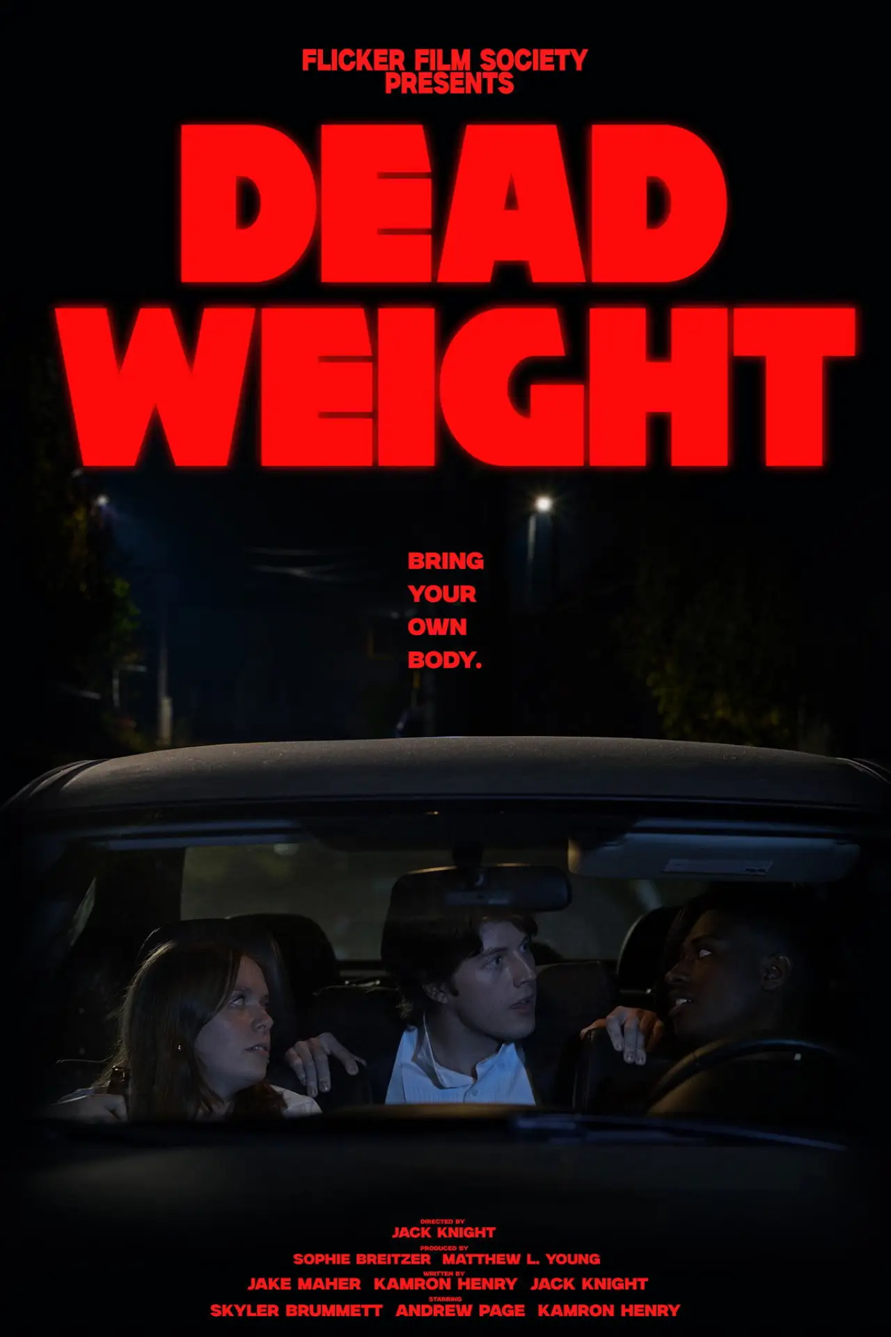 Plakat filmowy "Dead-Weight"