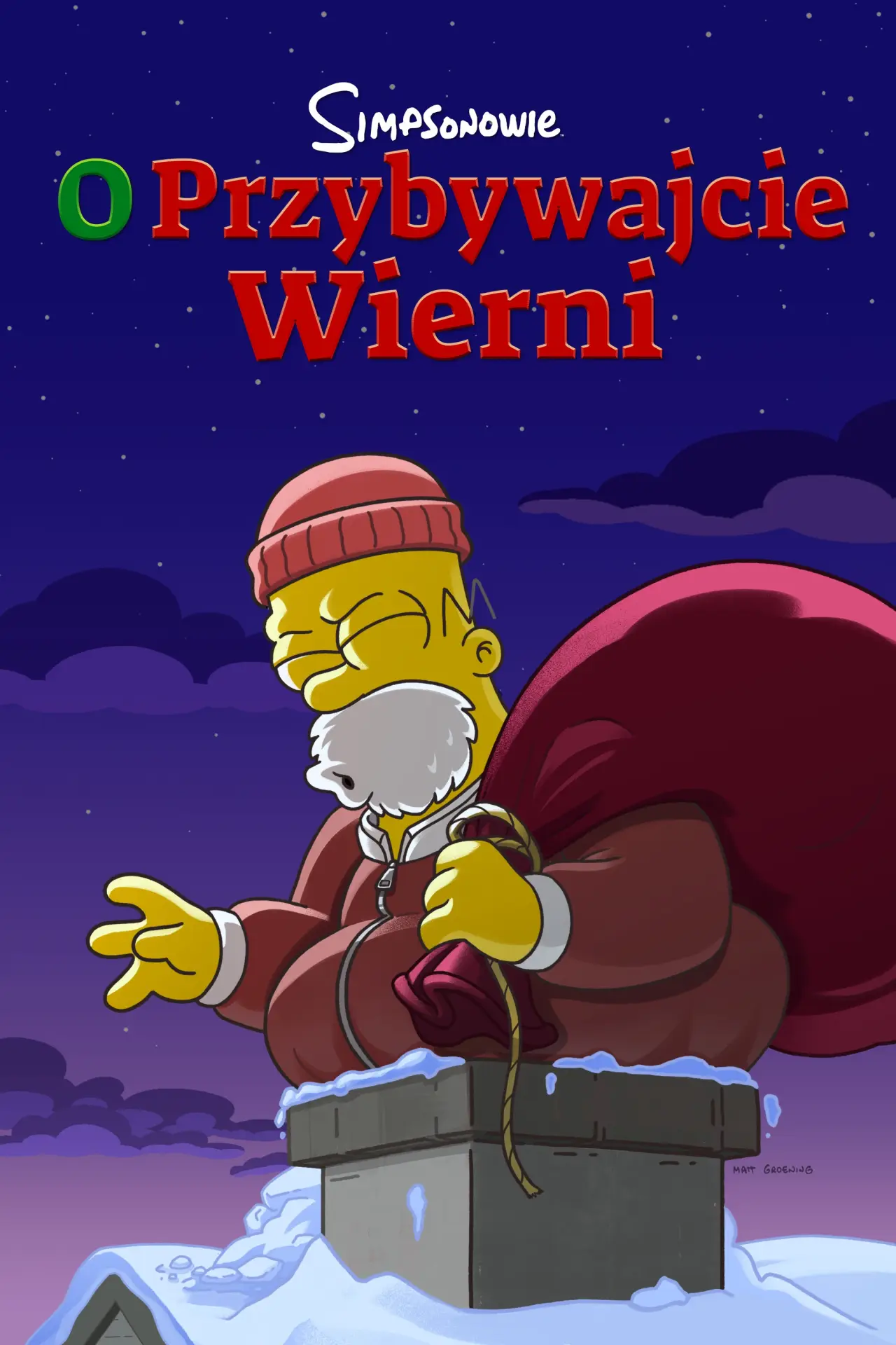 Plakat filmowy "O przybywajcie wierni"