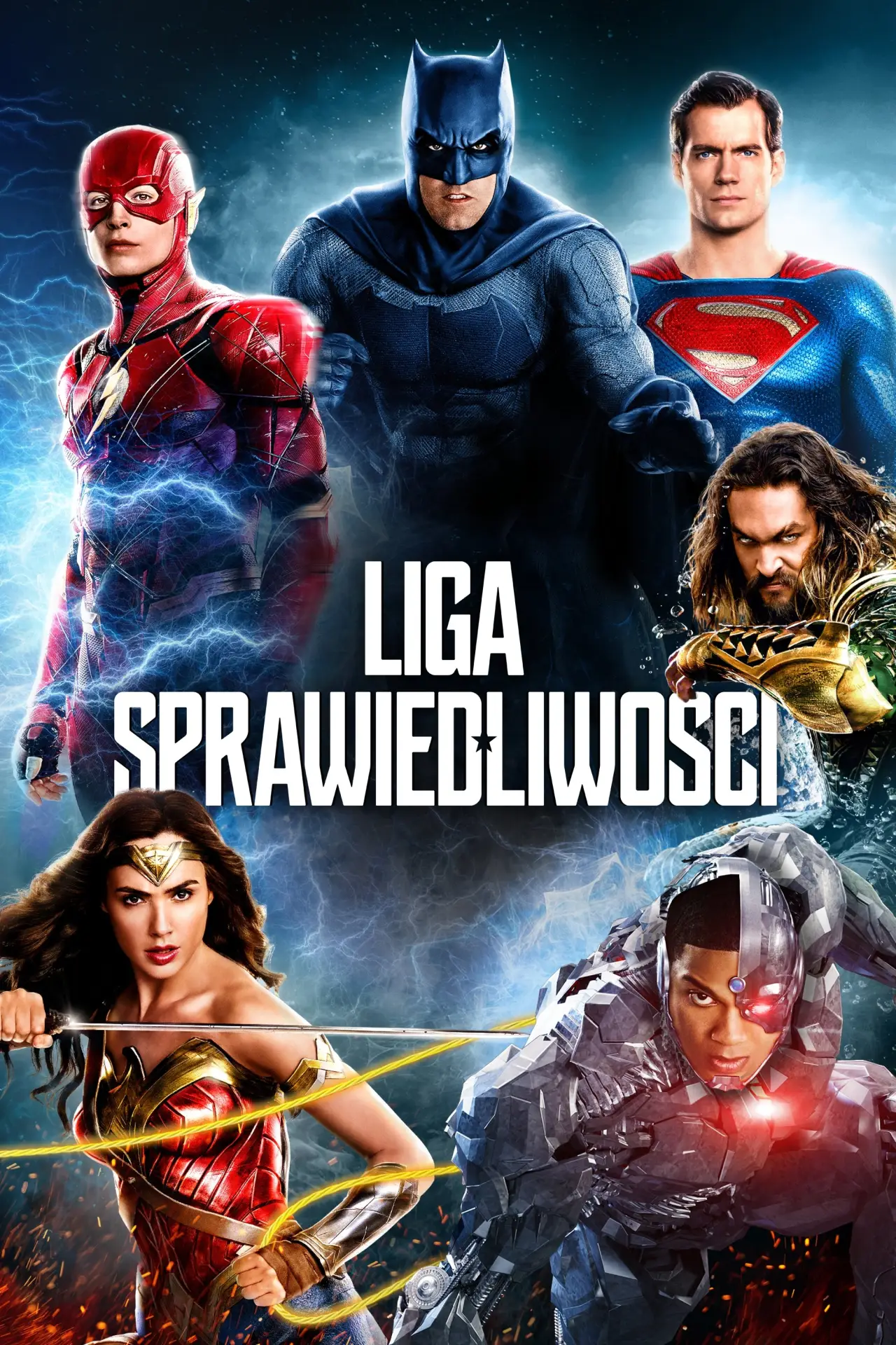 Plakat filmowy "Liga Sprawiedliwości"