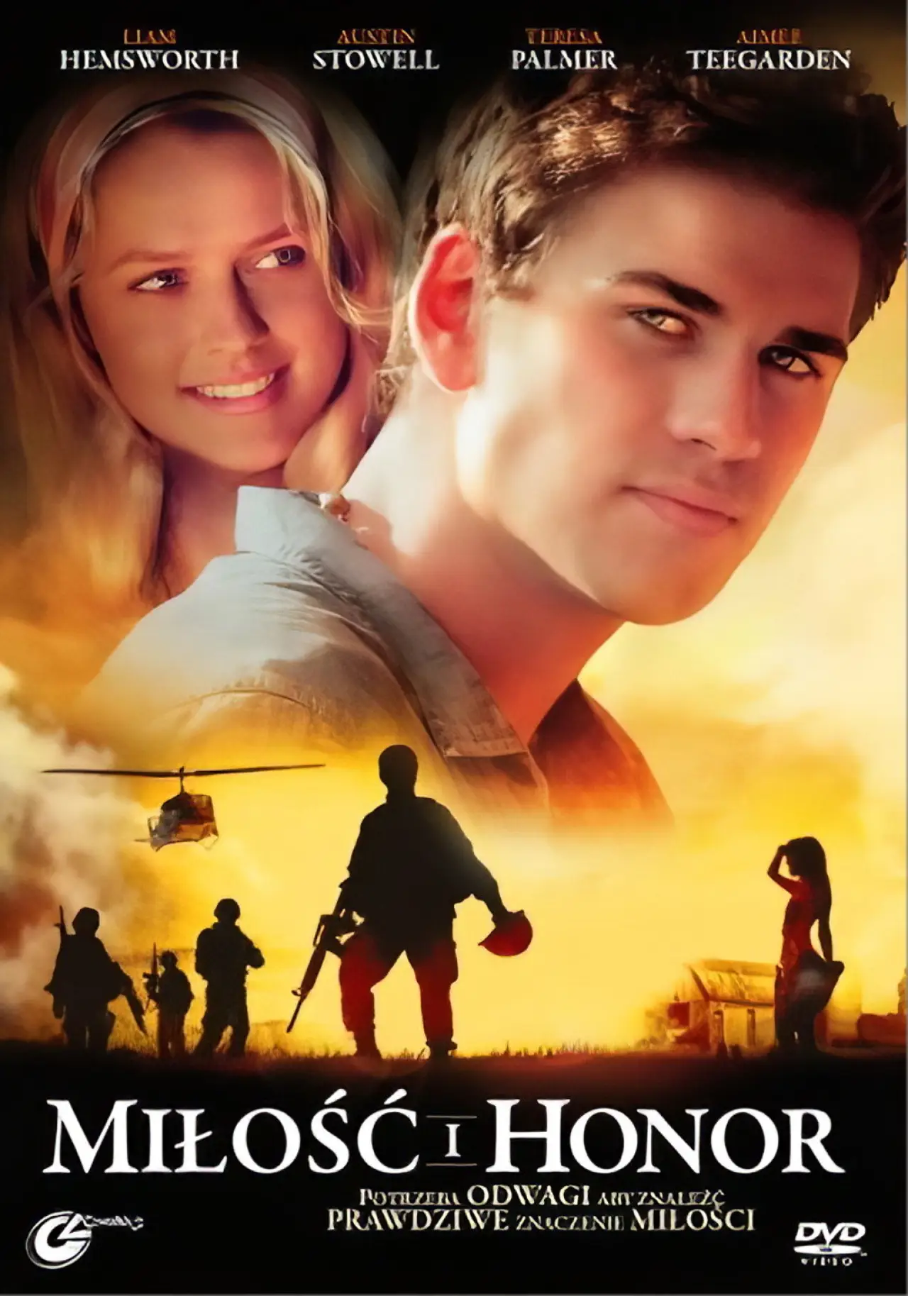 Plakat filmowy "Miłość i honor"