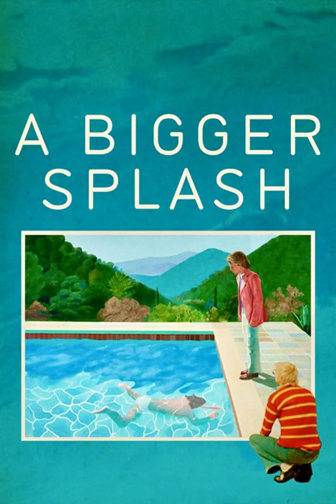 Plakat filmowy "A Bigger Splash"