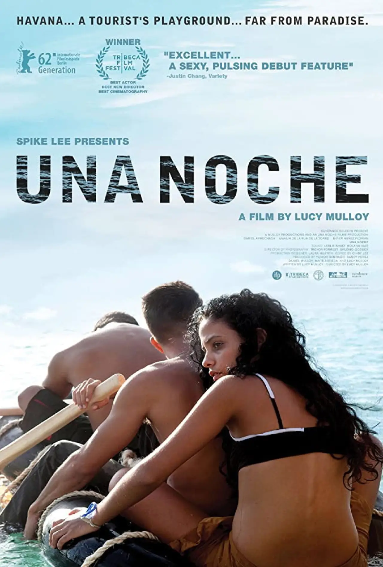 Plakat filmowy "Una noche"