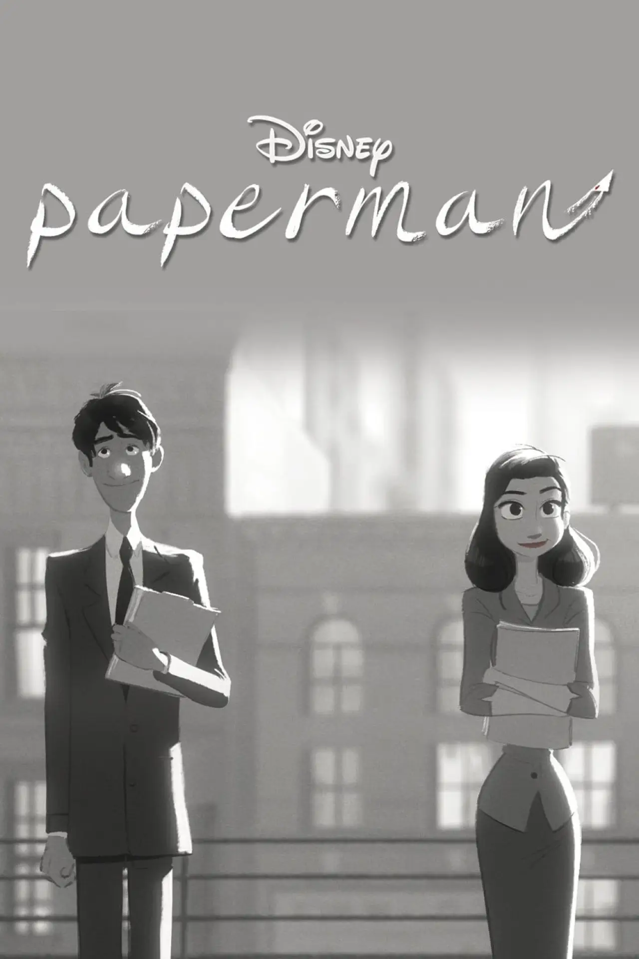 Plakat filmowy "Paperman"