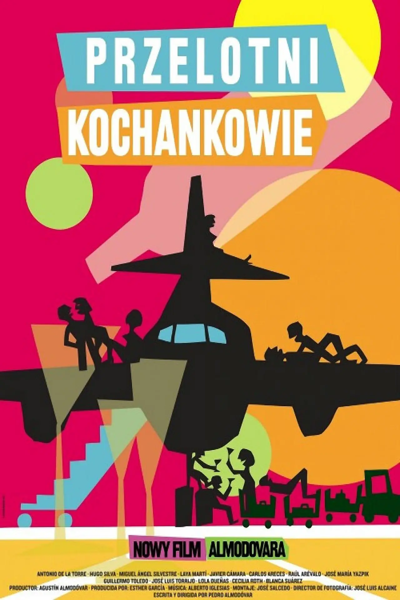 Plakat filmowy "Przelotni kochankowie"