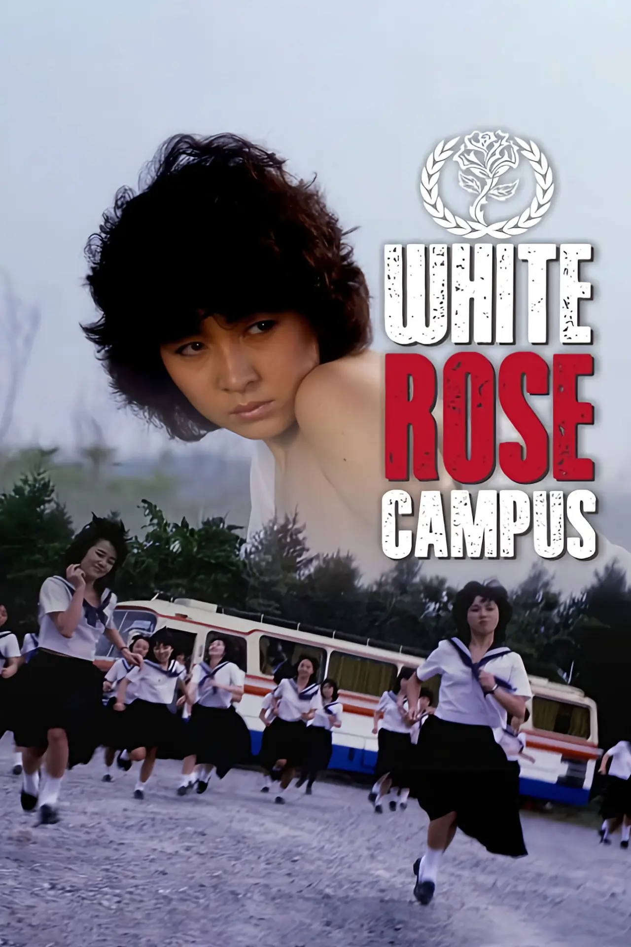 Plakat filmowy "白薔薇学園　そして全員犯された"