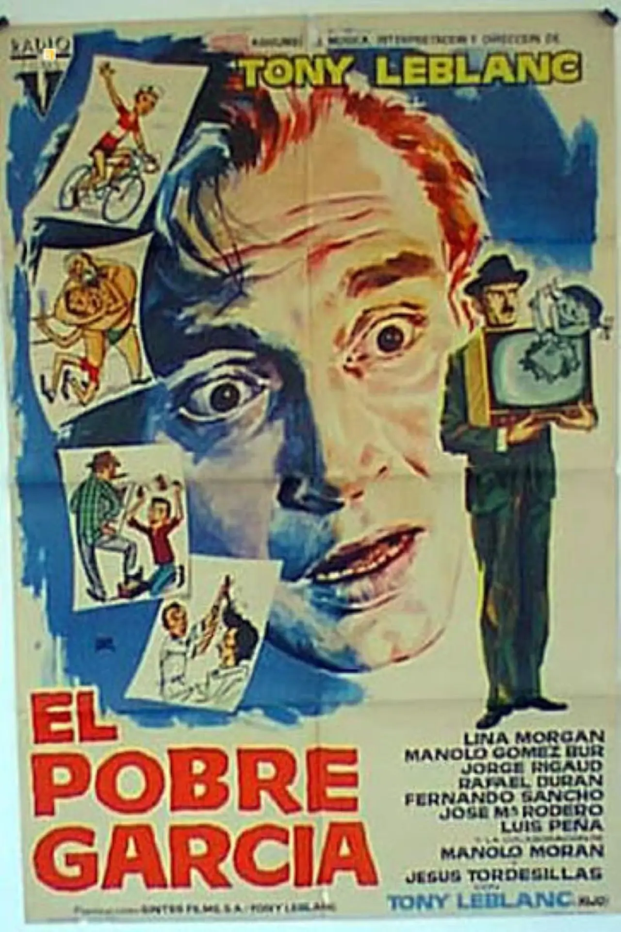 Plakat filmowy "El pobre García"