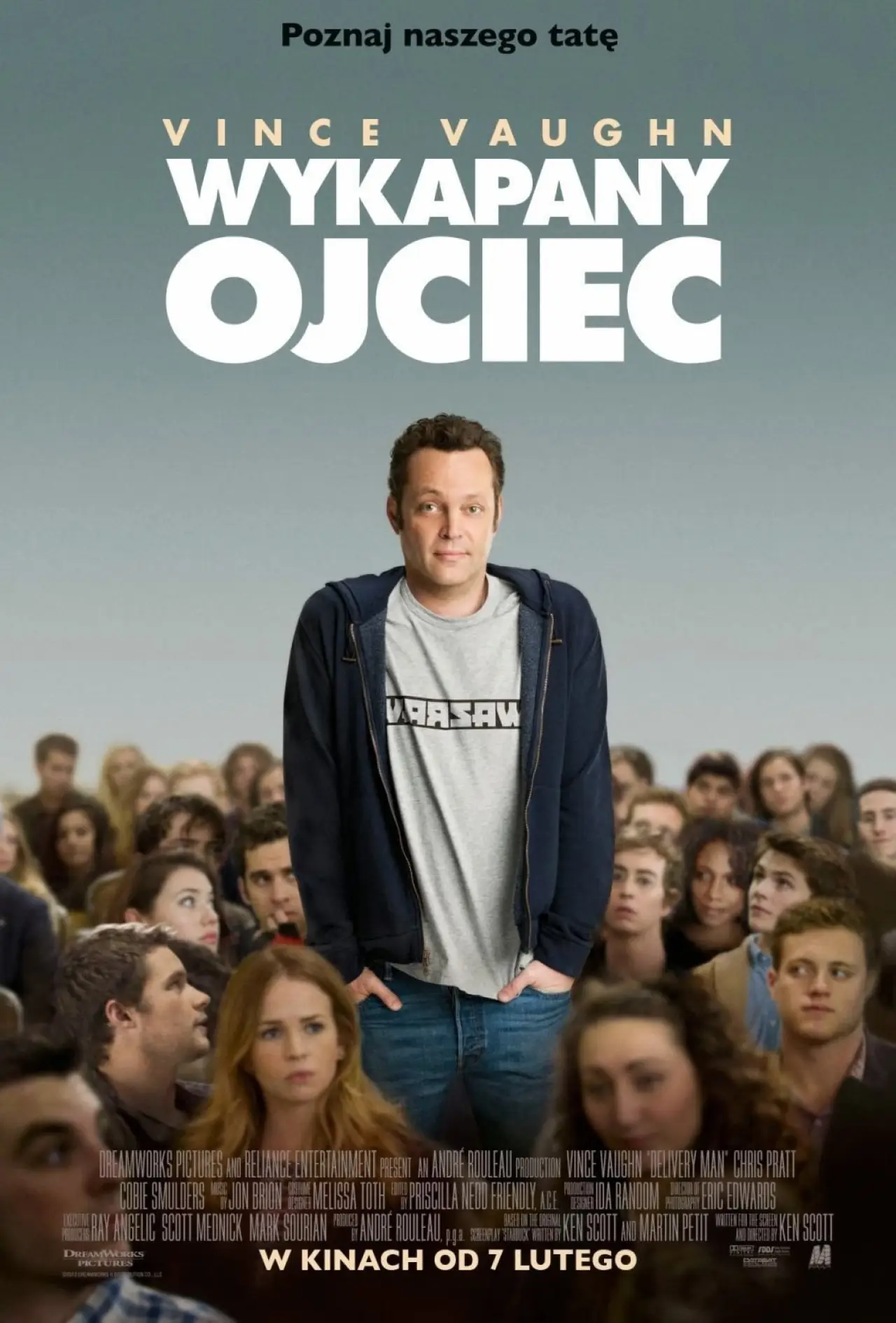 Plakat filmowy "Wykapany ojciec"
