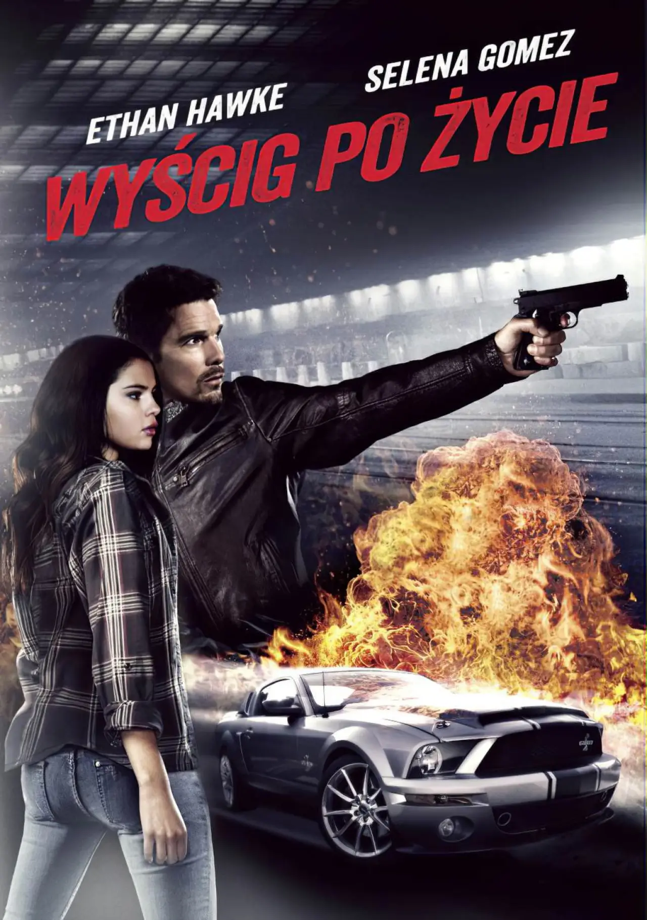 Plakat filmowy "Wyścig po Życie"
